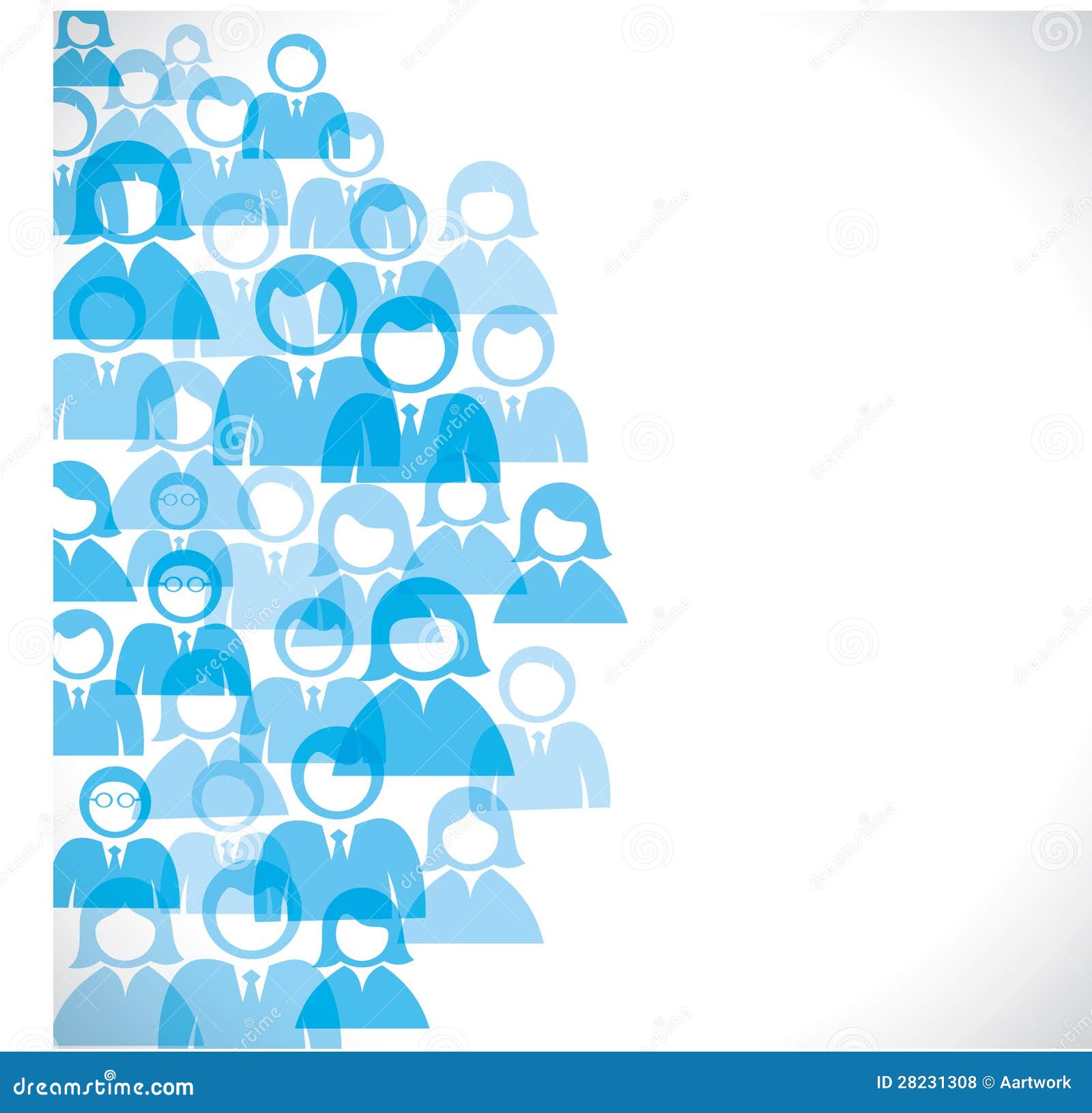Group Of People Background Stock Vector Illustration Of Business 28231308