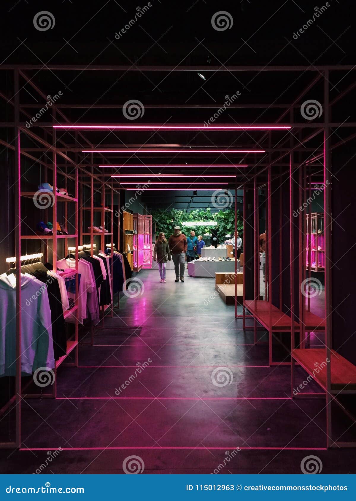 Group Of People Standing In Store Picture. Image 115012963