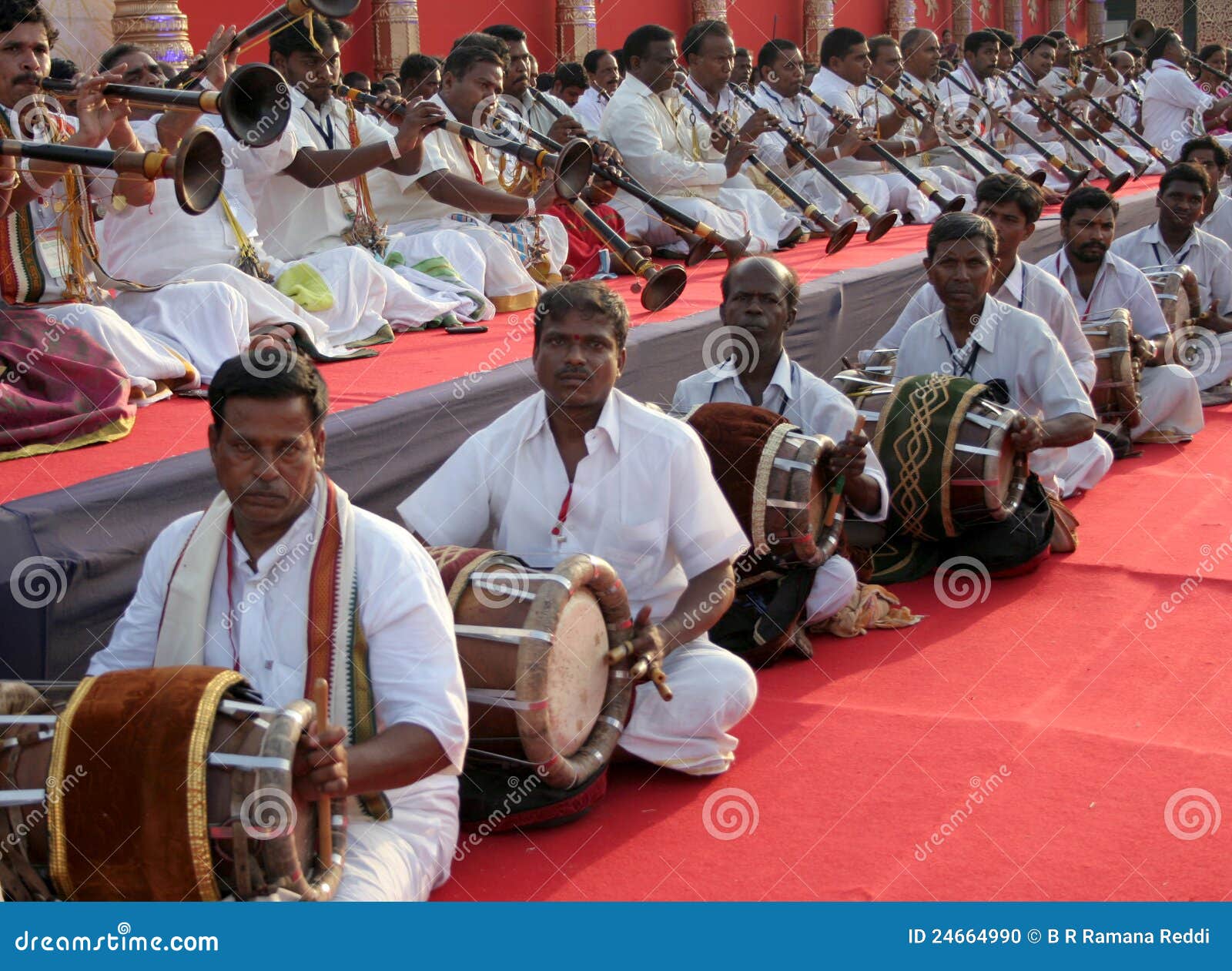 Group Performance of Indian Traditional Music Editorial Image Image