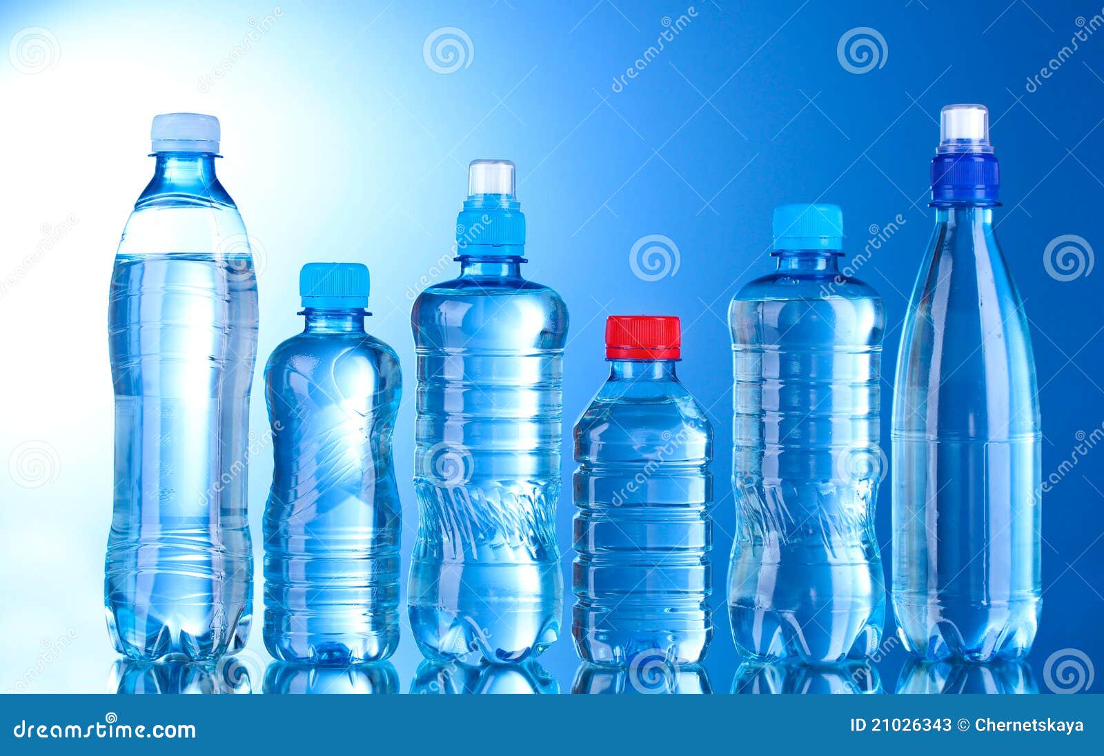 Group Plastic Bottles Of Water Stock Image Image of refreshing, drop