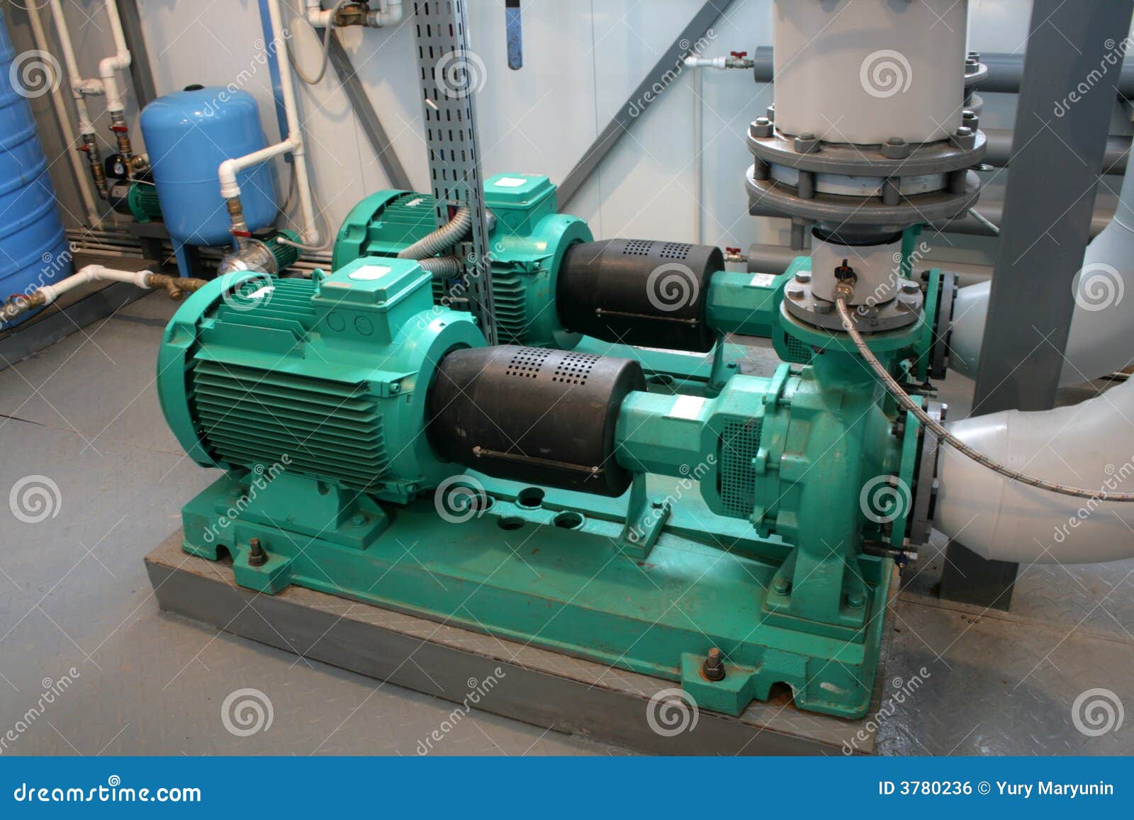 group of powerful pumps