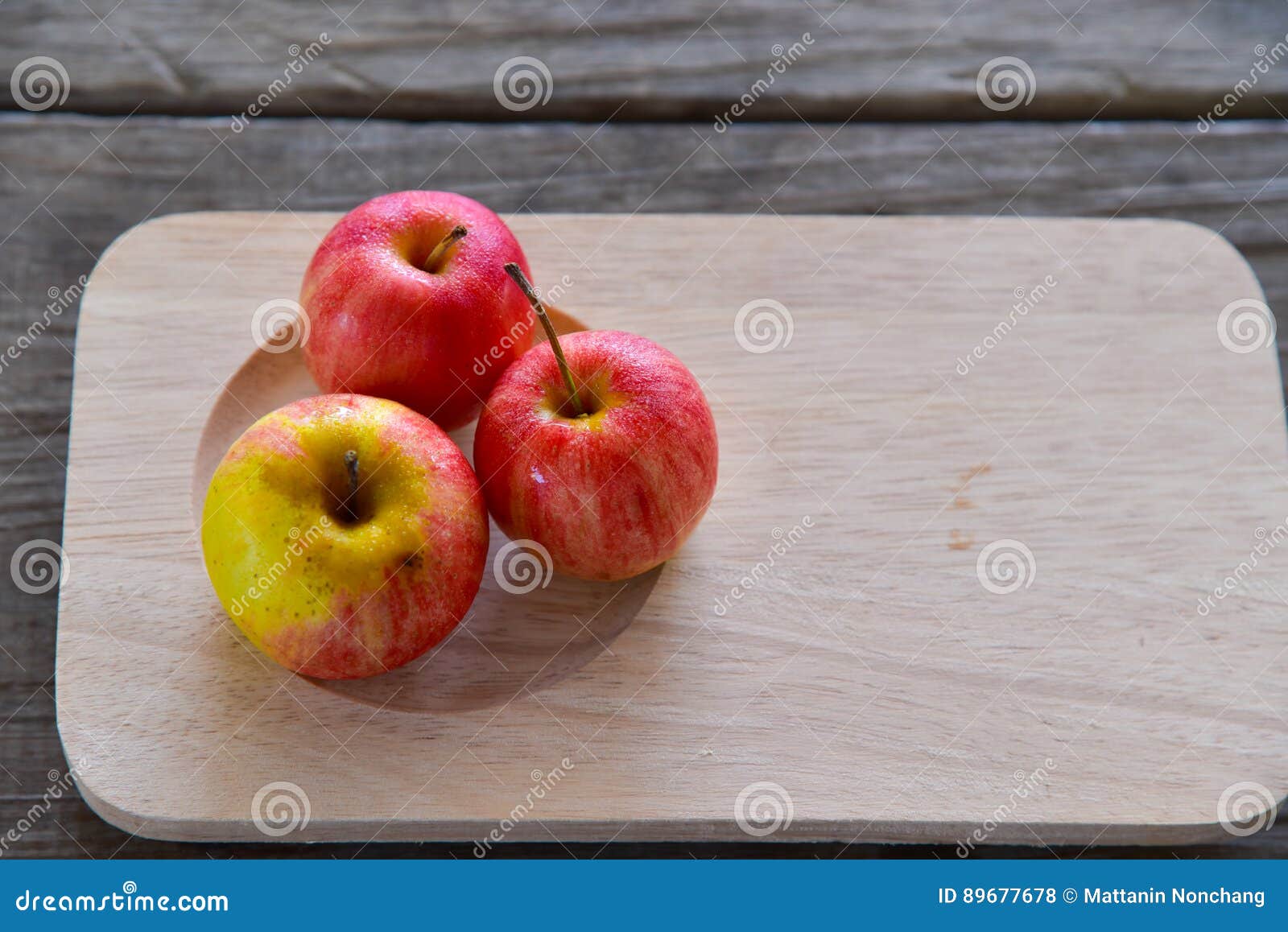 Download Group Of Red Apples On Wood Tray Stock Photo Image Of Green Freshness 89677678 Yellowimages Mockups