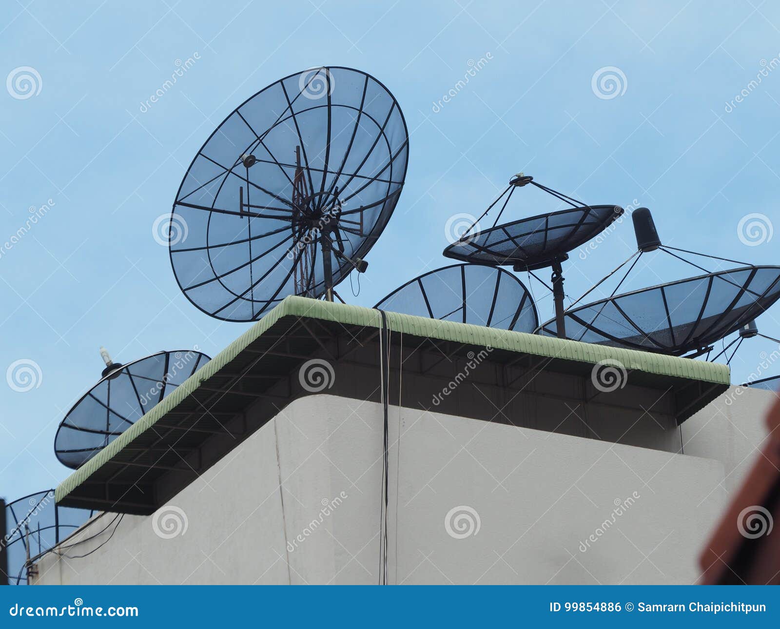 Satellite stock photo. Image of information, data, satellite 99854886