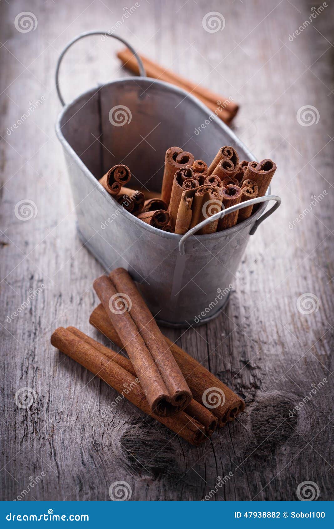 Group of Spaces with Cinnamon Stock Photo - Image of cooking, retro ...