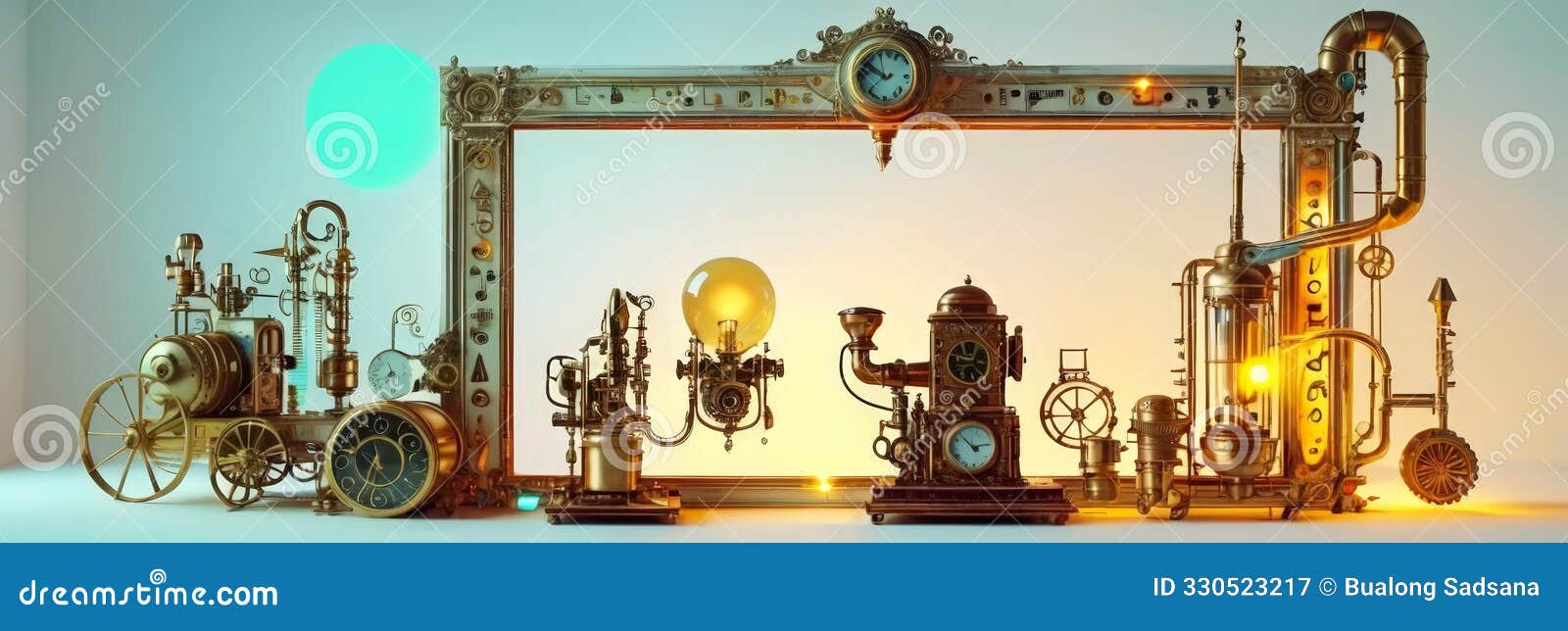 group steam - powered machines