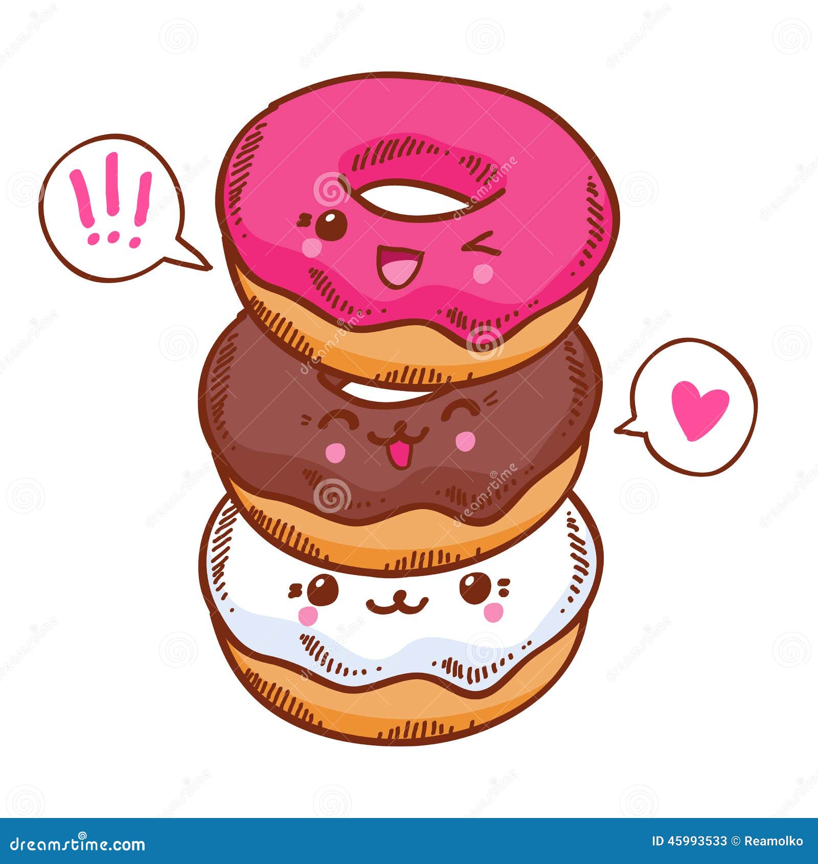 t shirt hand vector Three Kawaii Donuts. Of Group Cute Image Vector Stock t shirt hand vector Three Kawaii Donuts. Of Group Cute Image Vector Stock