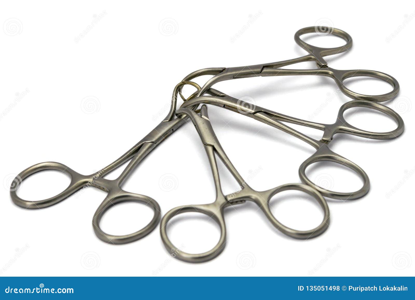 A group of towel clamp stock photo. Image of steel, background 135051498
