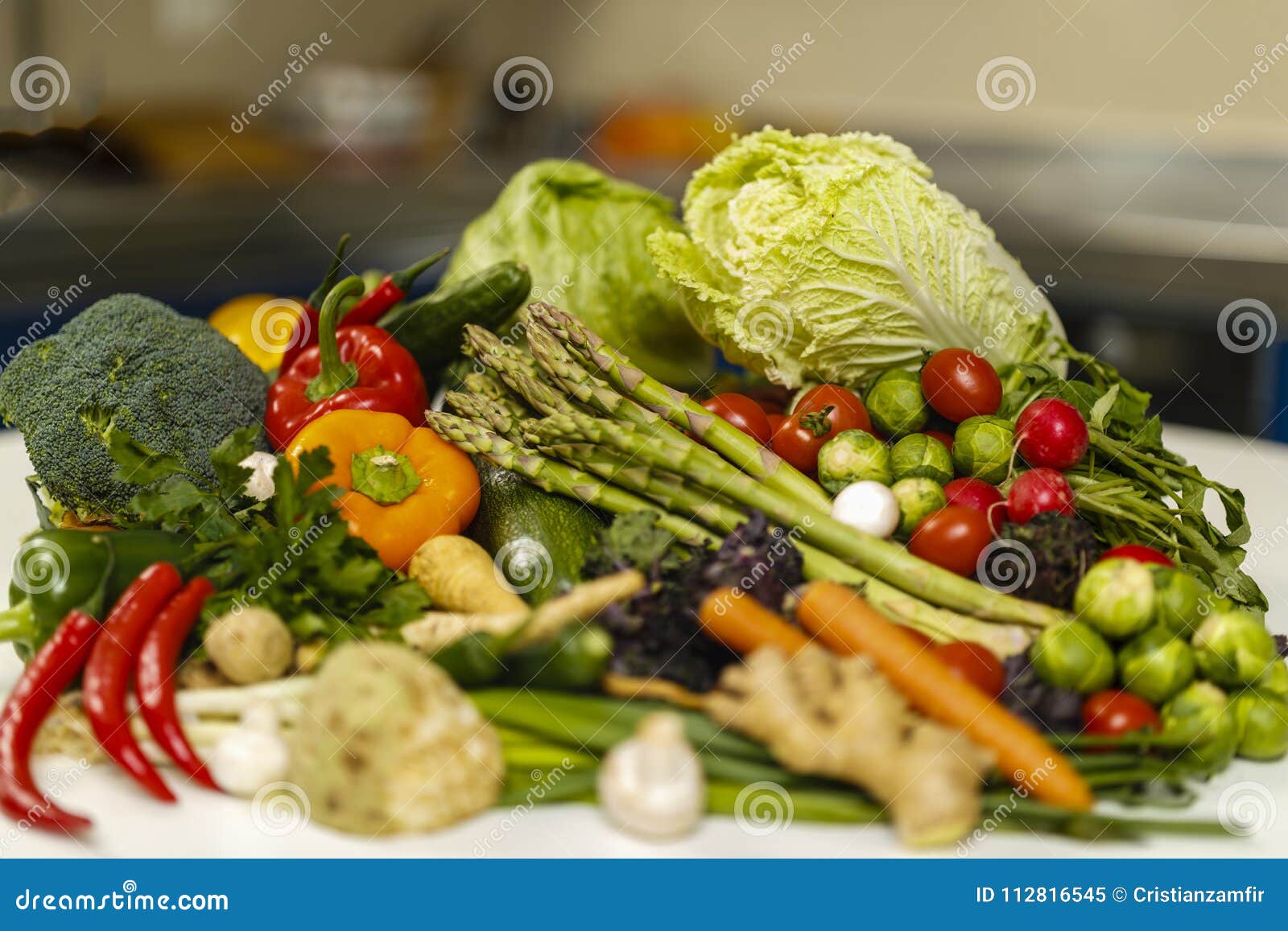 Group of Various Vegetables Stock Image Image of market, fresh 112816545
