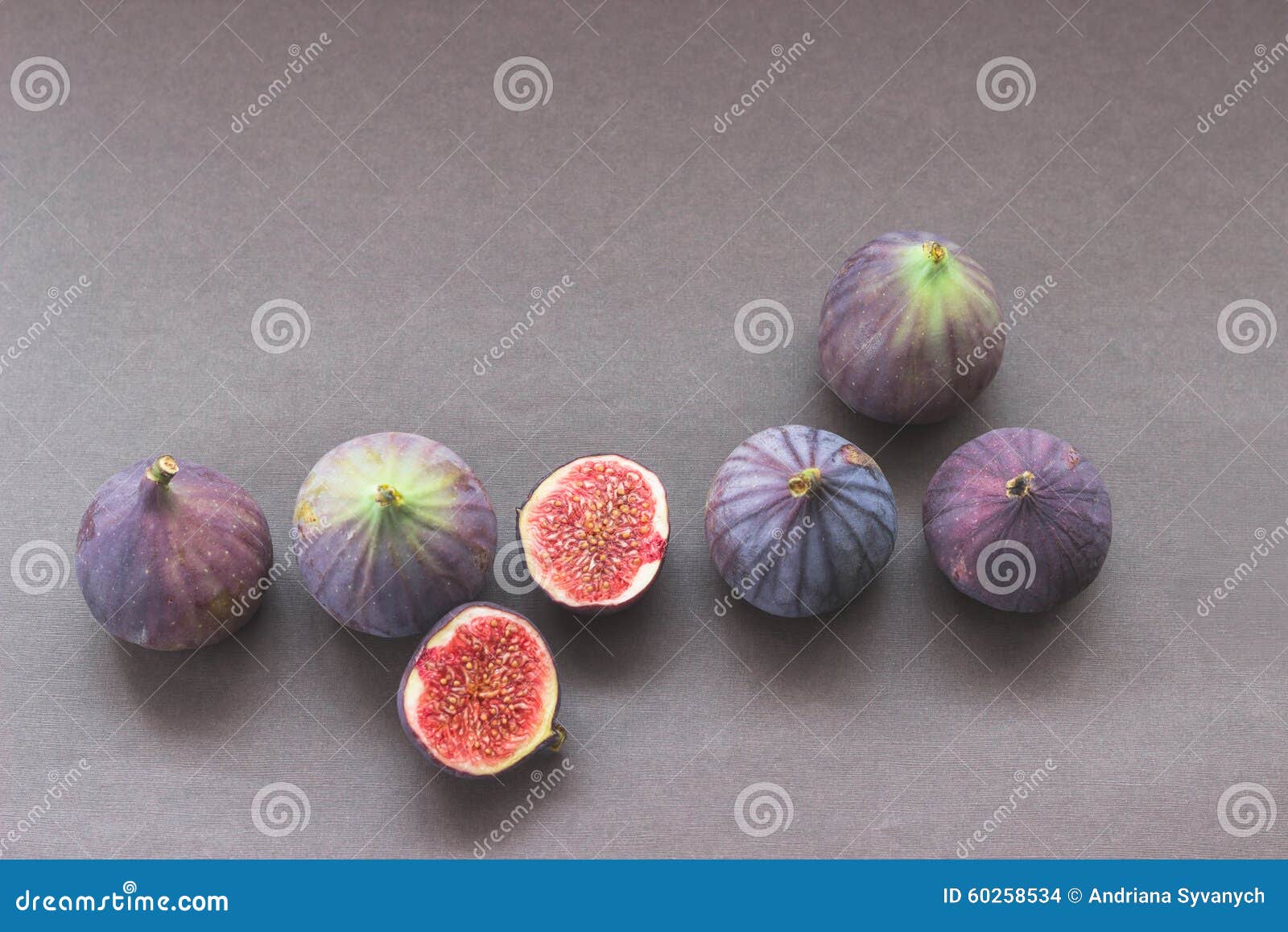 Group of Whole and Cut Fresh Figs Stock Photo Image of food, fall