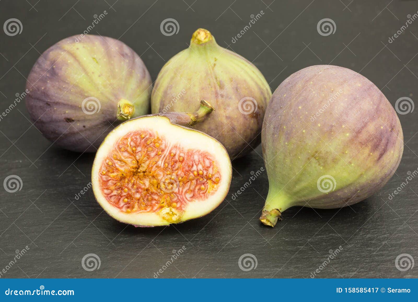 Group of fresh figs stock image. Image of fresh, figs 158585417