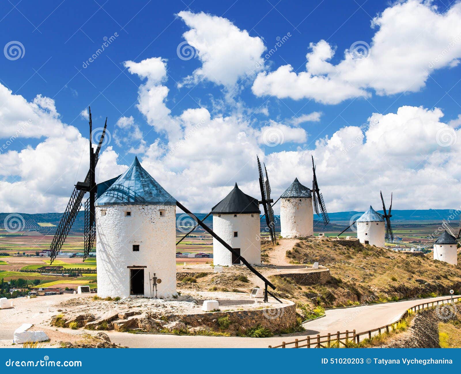 group of windmills