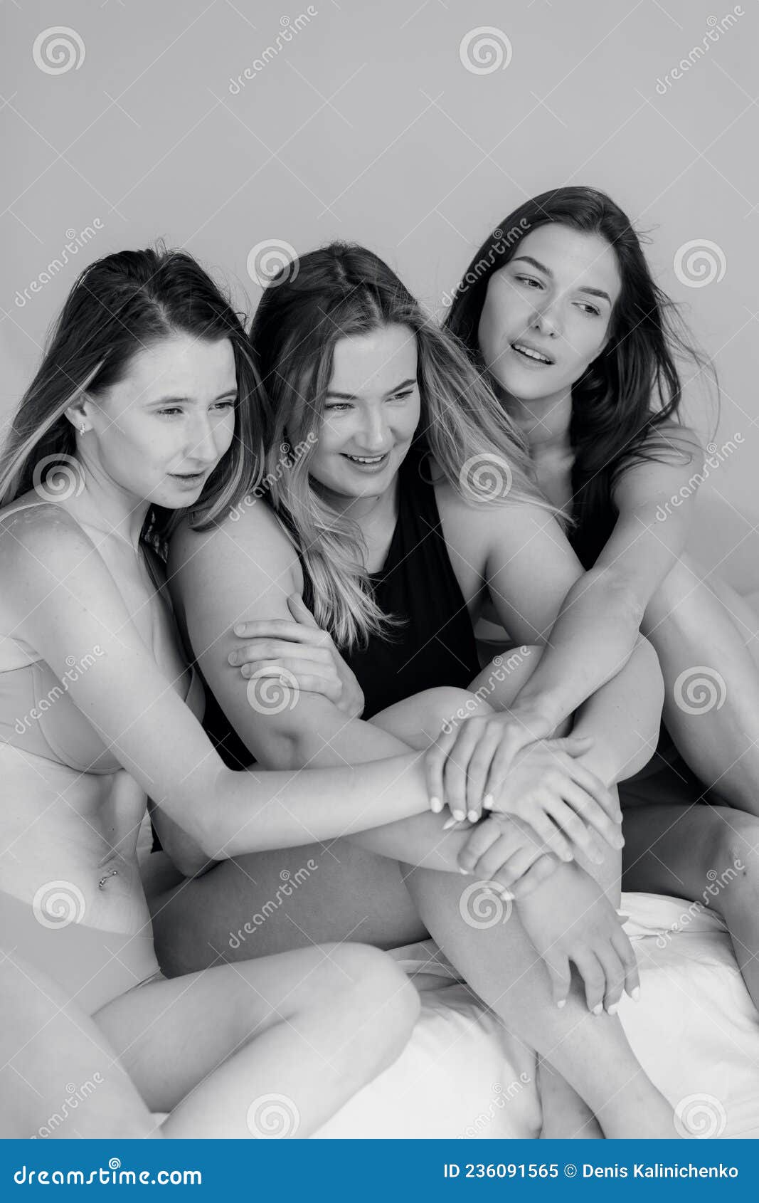 Group of Women Success, Diversity, Beauty, Body Positive and People Concept Stock Image picture