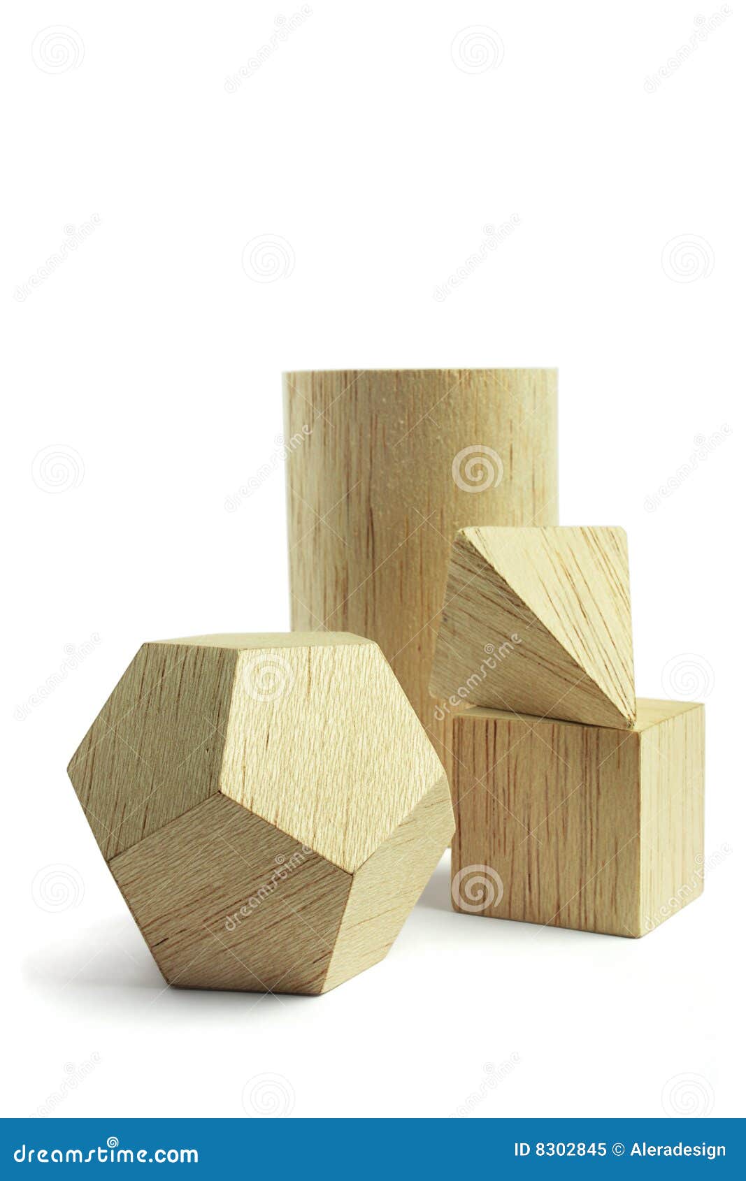 Group of wood block models stock image. Image of concept 8302845