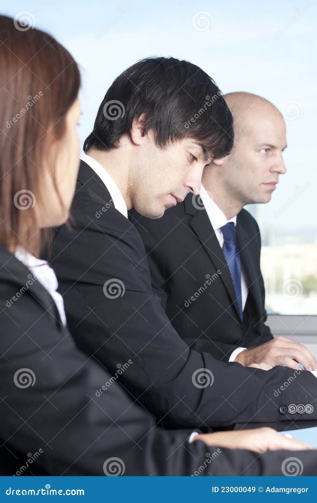 Group of young lawyers stock image. Image of american 23000049