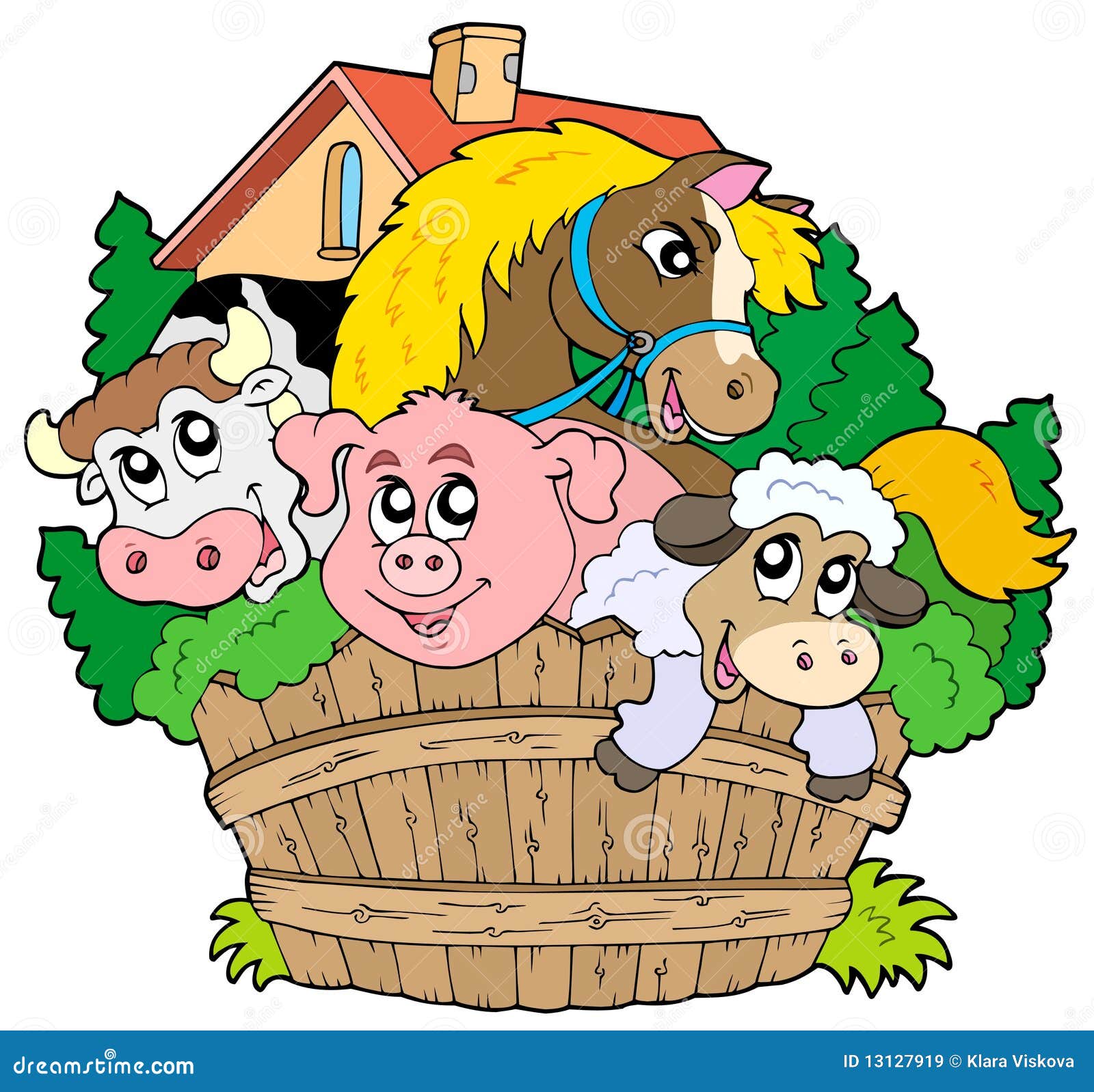 clipart gratuit ferme - photo #45