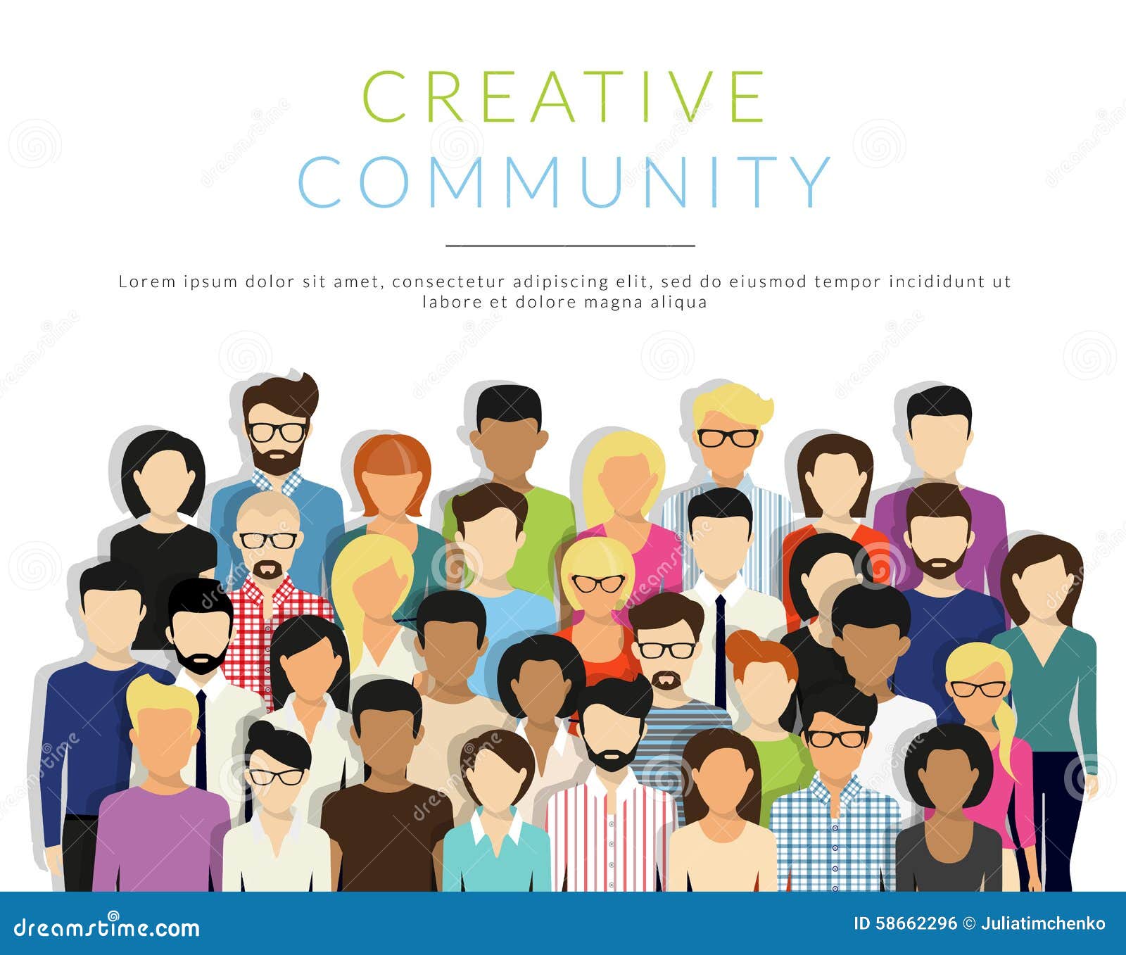 Groupe De Personnes Illustration De Vecteur Illustration Du Assistances