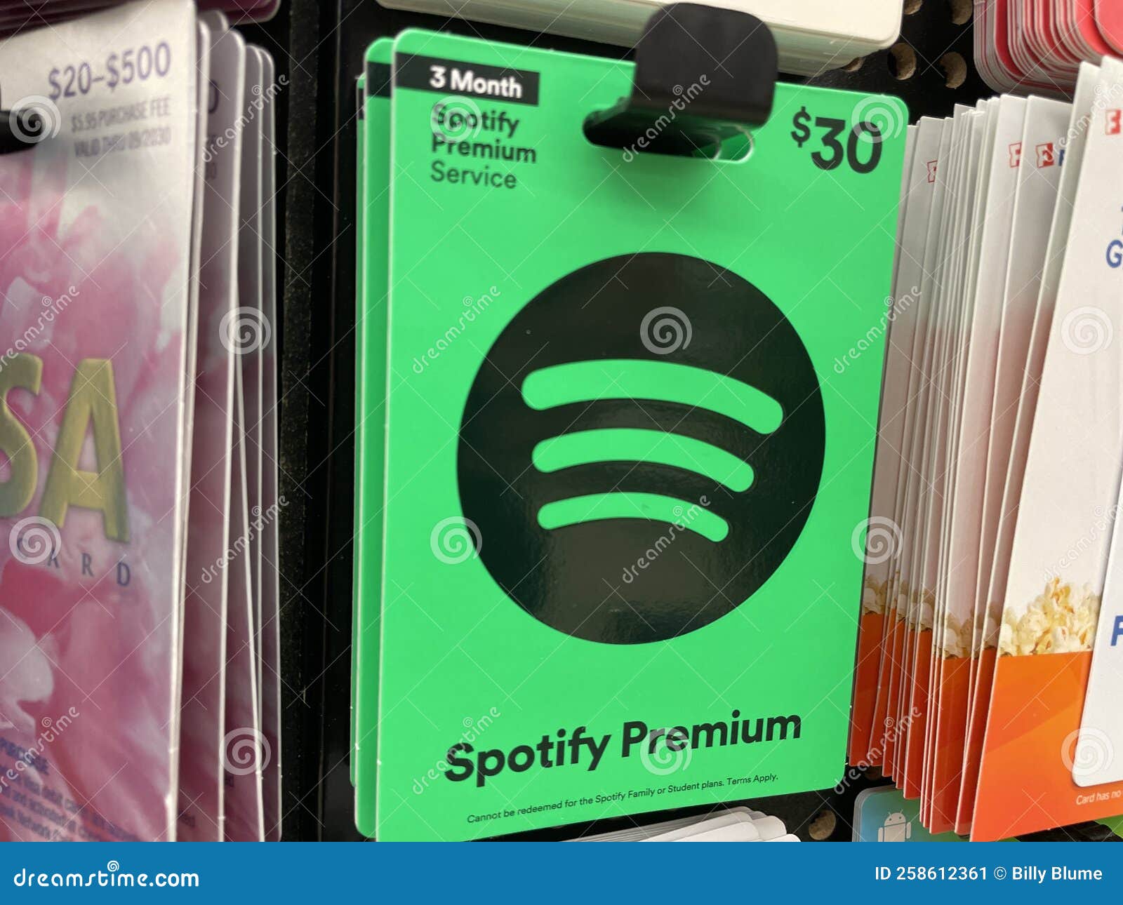 Spotify Gift Card Stock Photos - Free & Royalty-Free Stock Photos from  Dreamstime