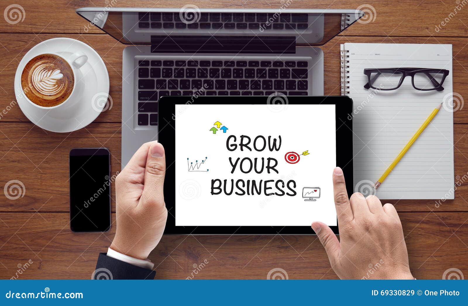 grow your business concept