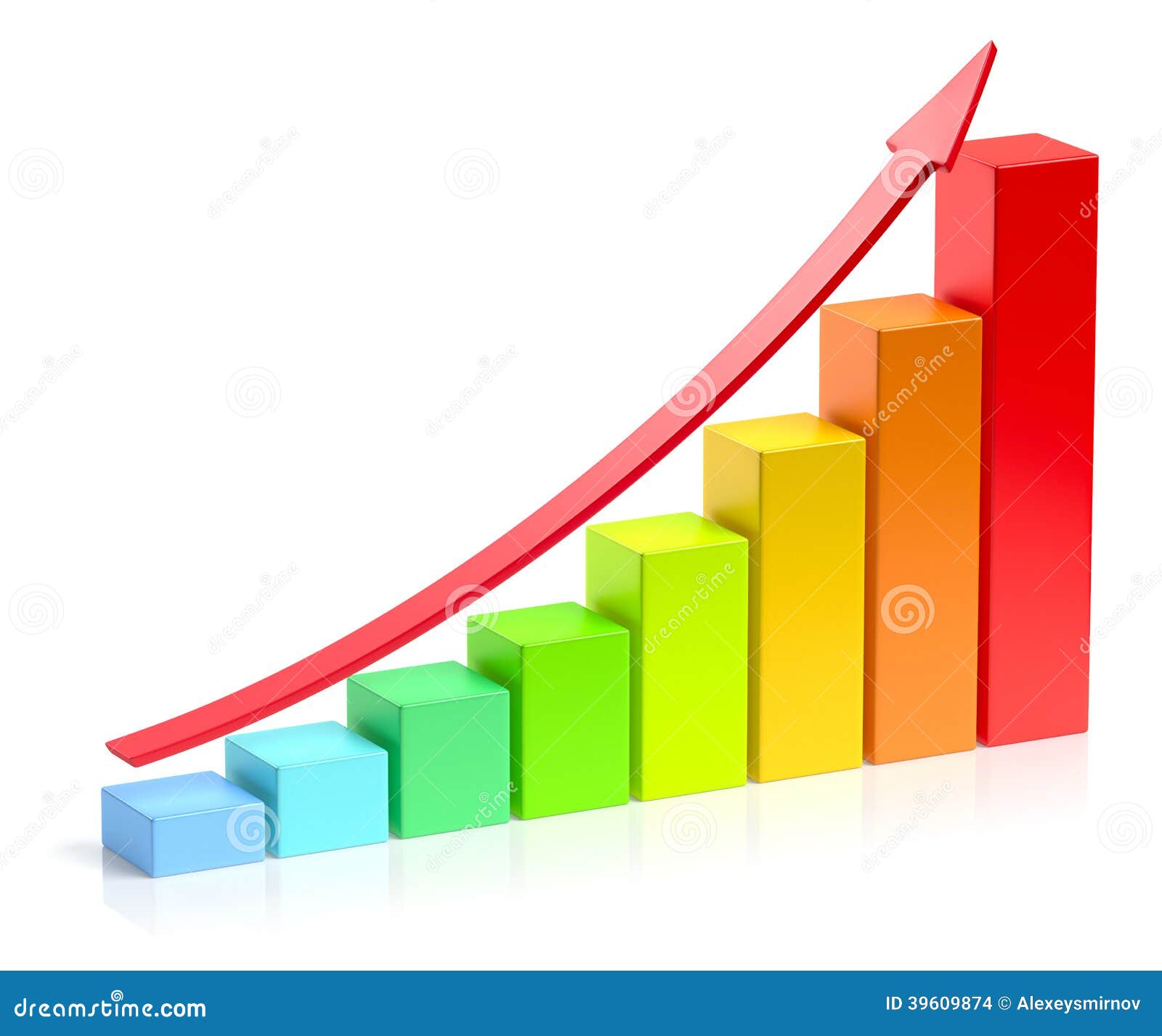 Swoosh Bar Chart Icons stock vector. Illustration of symbol - 30344051