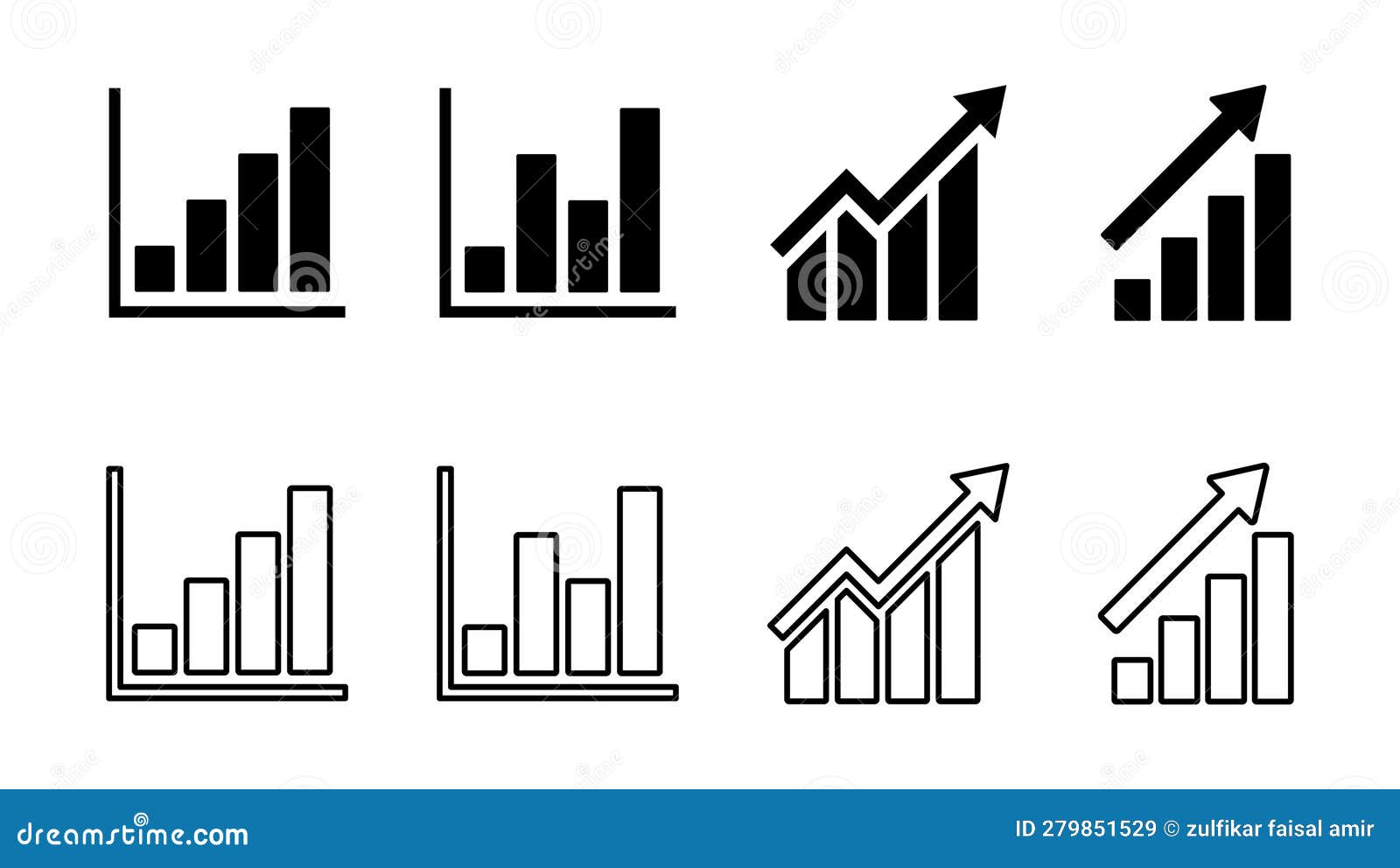 Growing Graph Icon . Chart Icon. Diagram Icon Stock Vector ...