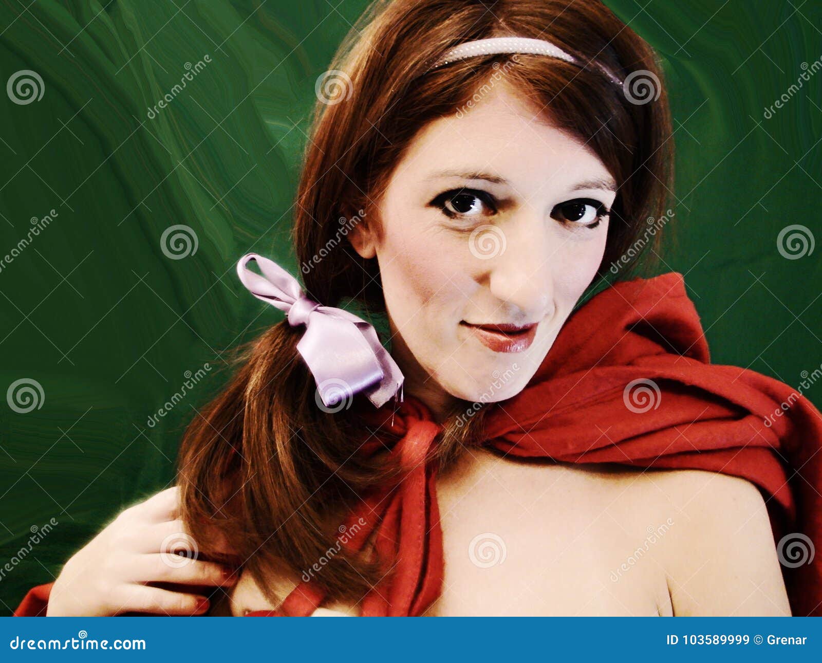 Little Red Riding Hood Twisty Stock Image Image Of Light Tale