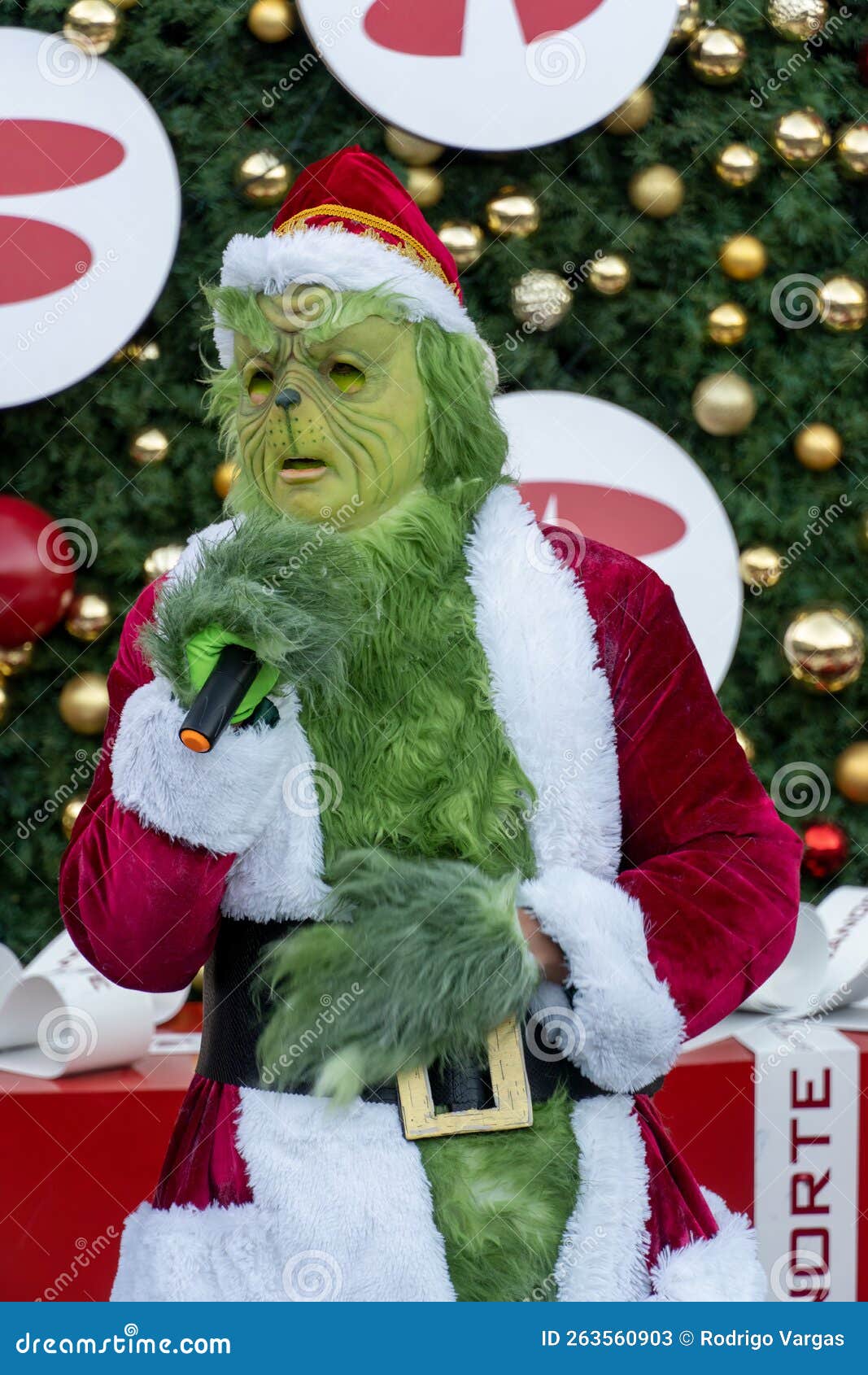 Grinch stole Christmas stock photo. Image of malicious - 82657912