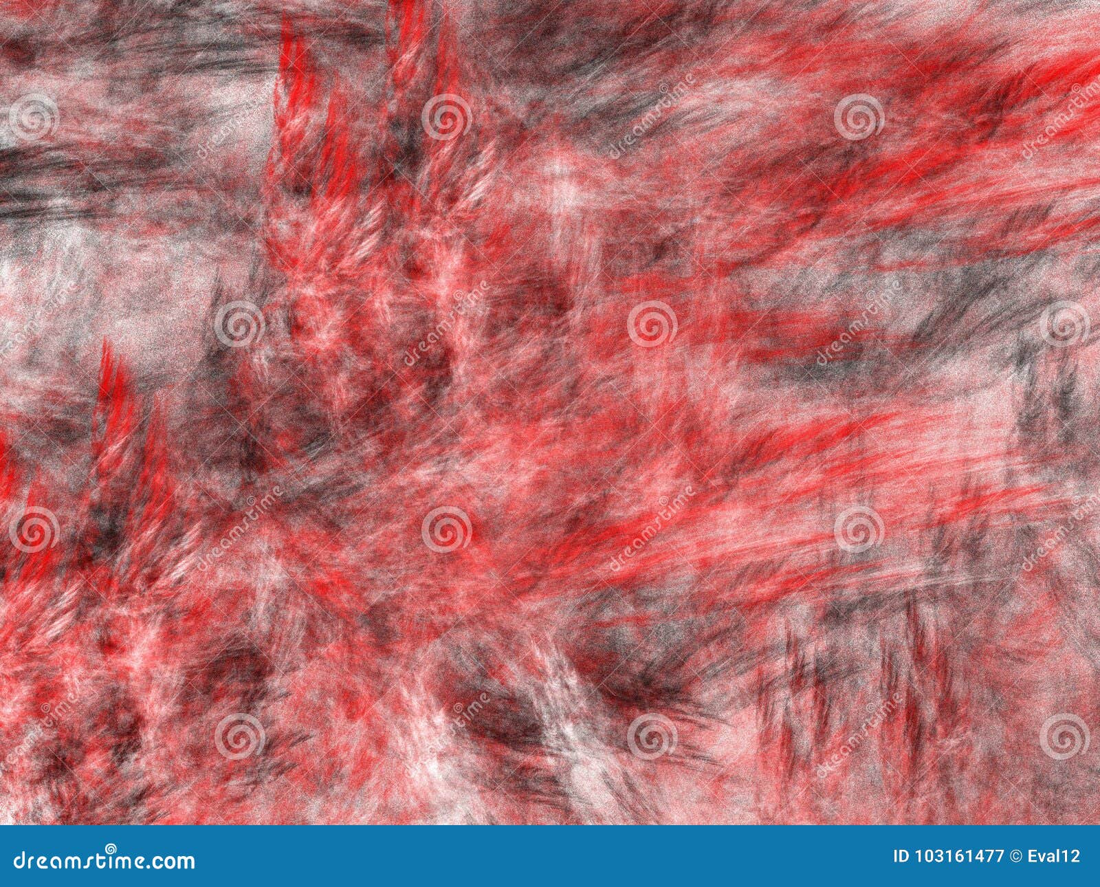 Grunge Abstract Red Background On White Backdrop Stock Illustration