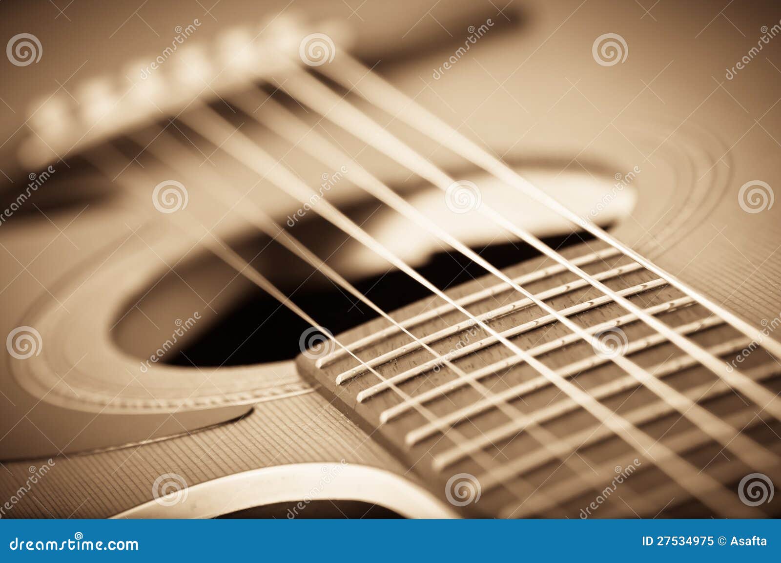 Grunge acoustic guitar stock image. Image of entertainment 27534975