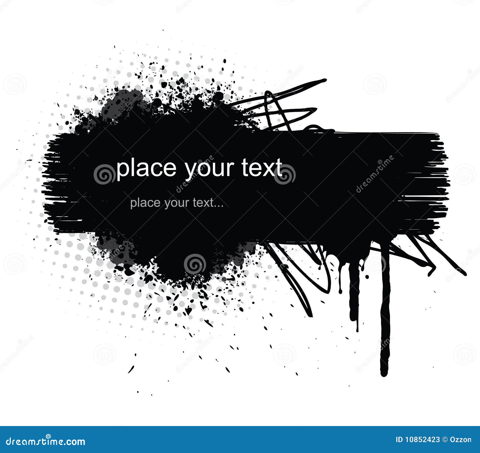 Grunge banner stock vector. Illustration of wallpaper - 10852423