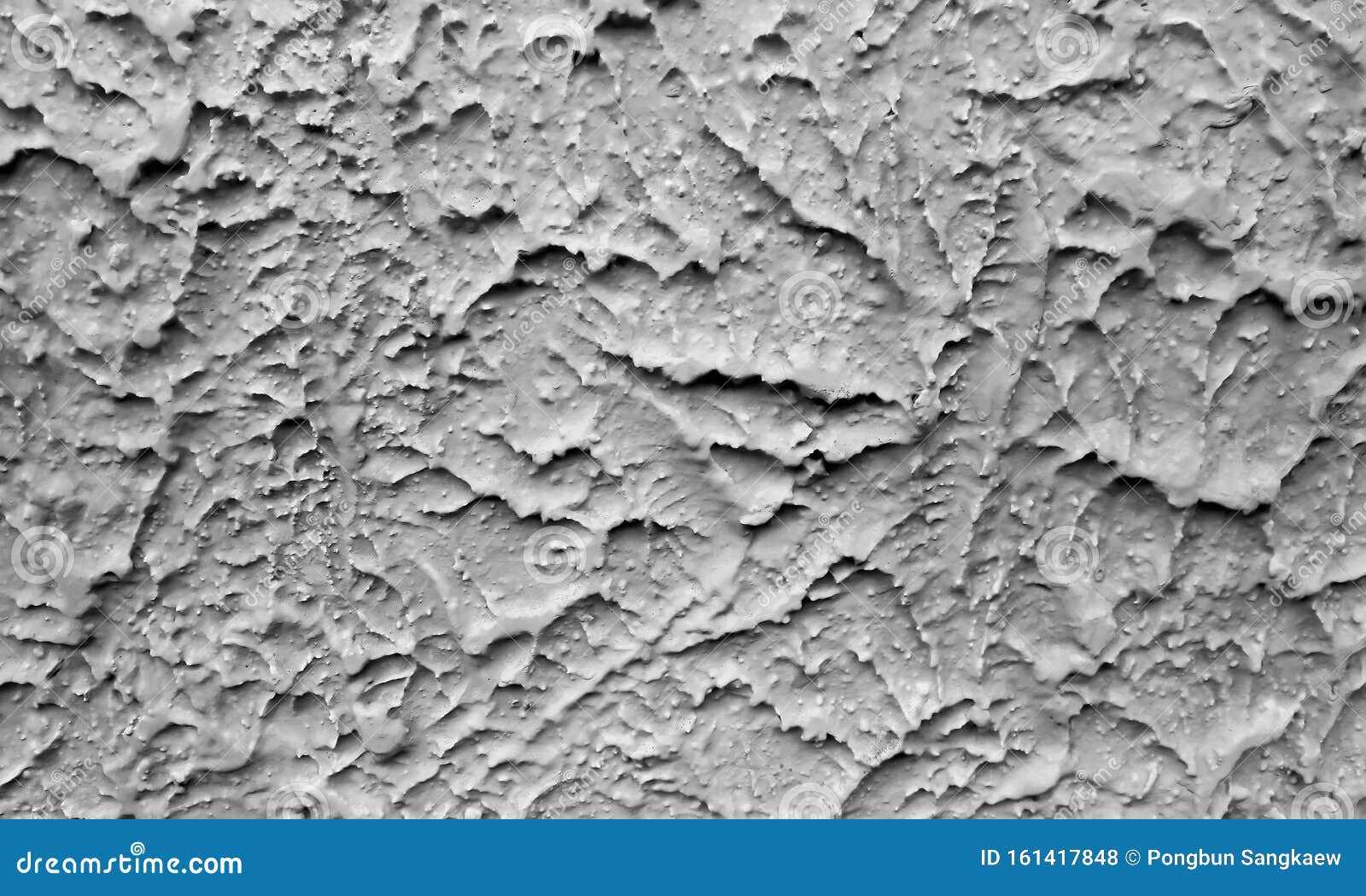 Grunge Black and White Concrete Wall Art Solid Texture Background Stock