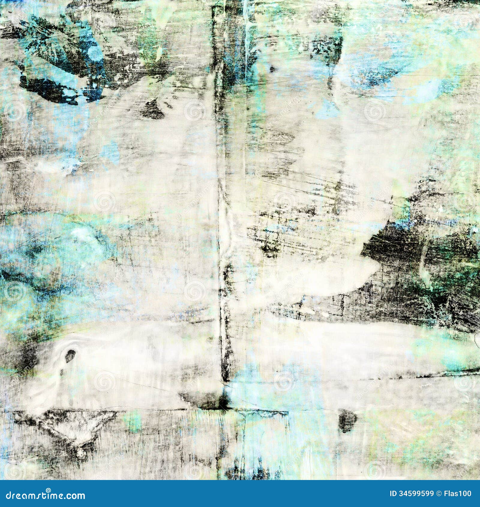 Grunge Blue and Black Collage Background Stock Image - Image of light