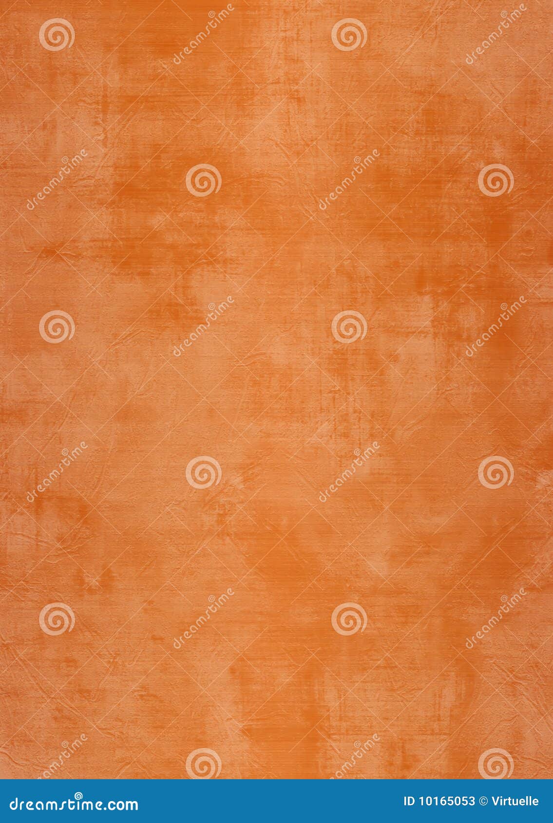 Grunge Brown or Orange Plaster Wall with Stains Stock Image Image of