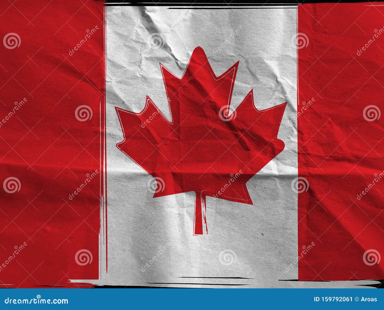 Grunge Canada flag stock image. Image of flyer, national 159792061
