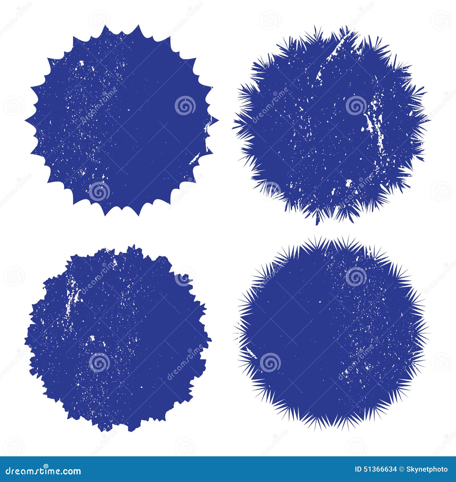 Grunge circle stamp stock vector. Illustration of circle - 51366634