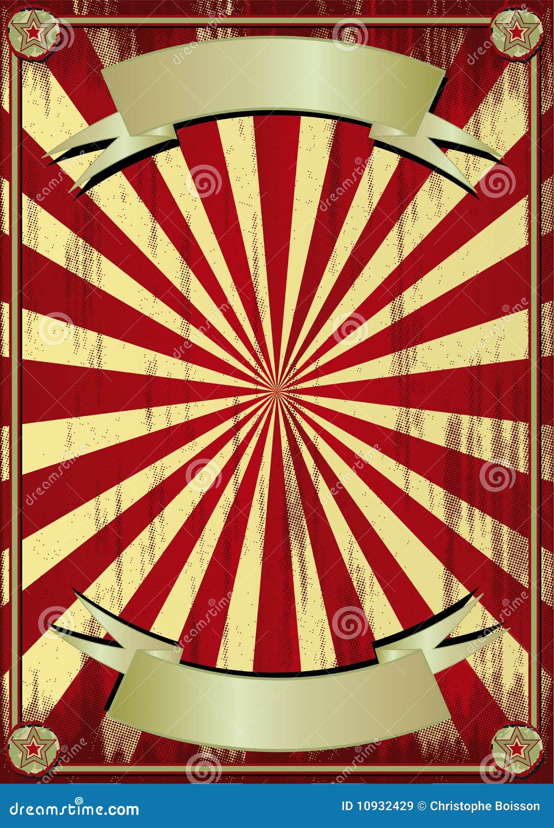Grunge circus background stock illustration. Illustration of frame -  10932429