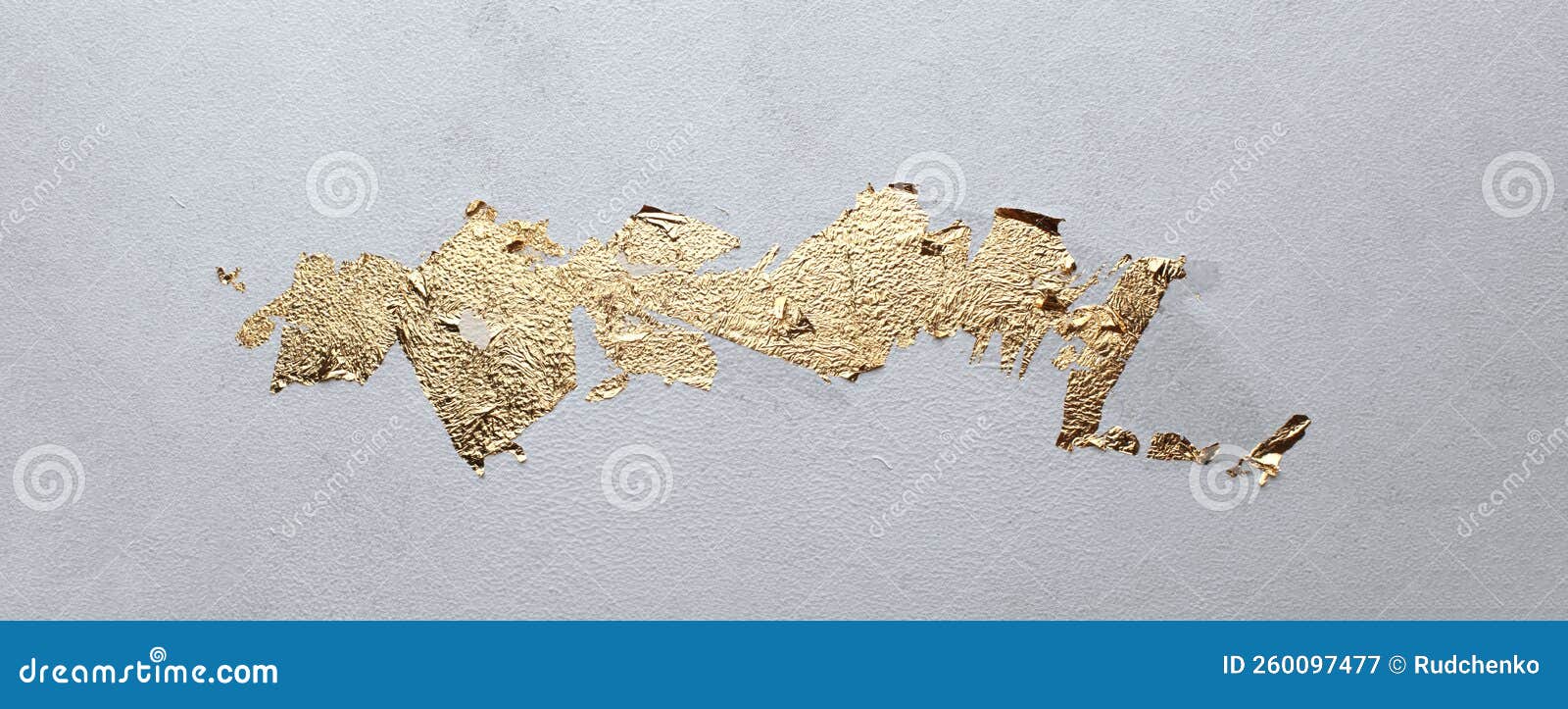 grunge dirty texture wall with gold paper. abstract background