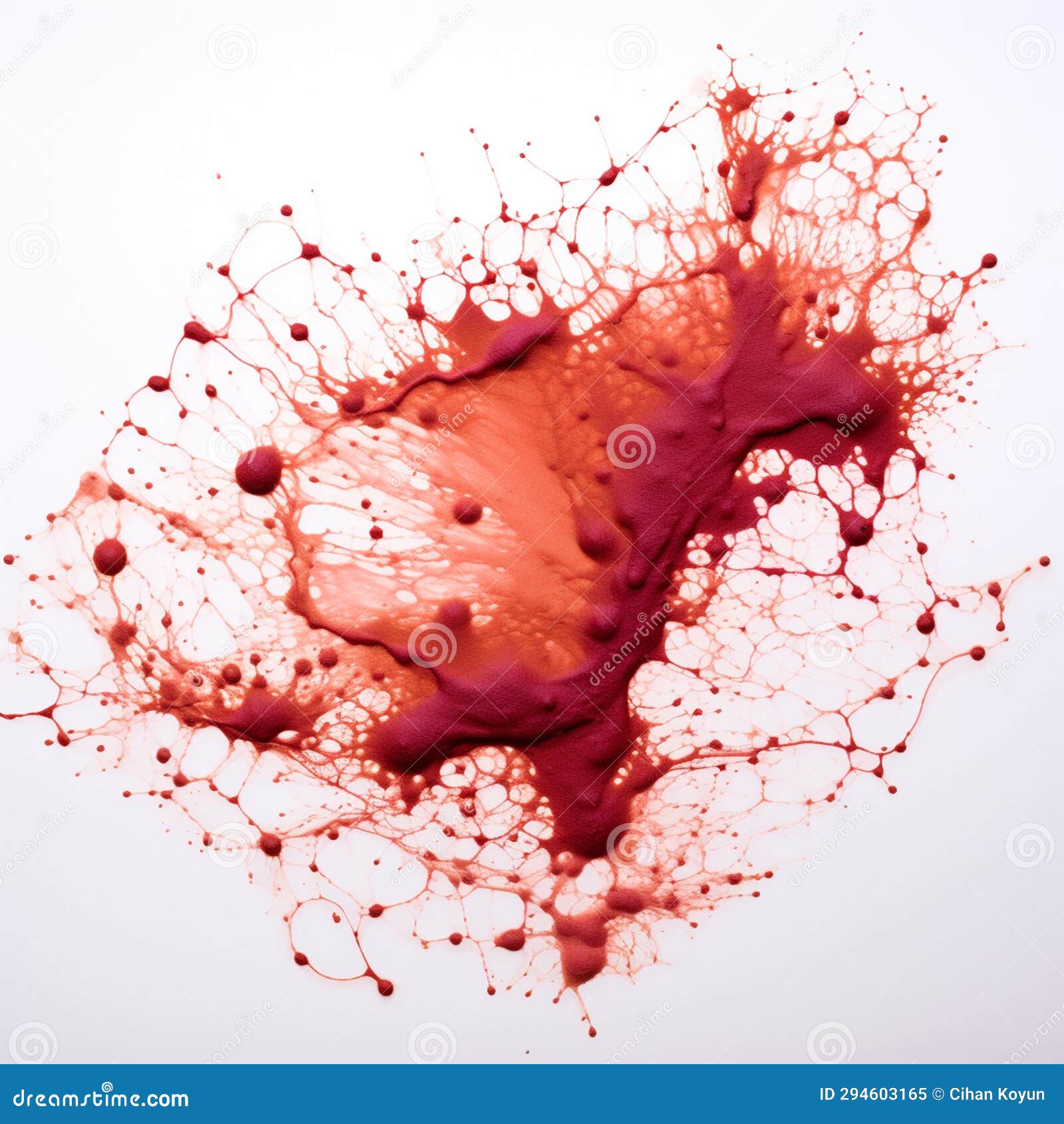 grunge drips with abstract drip