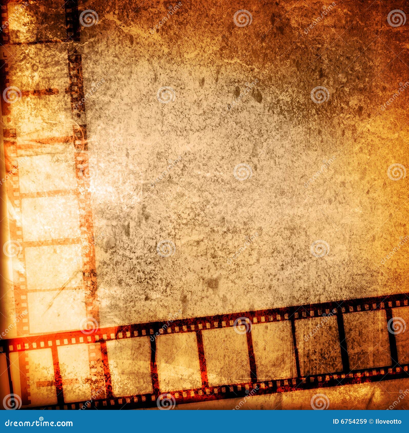 Grunge Film Strip Backgrounds Royalty Free Stock Images - Image: 6754259