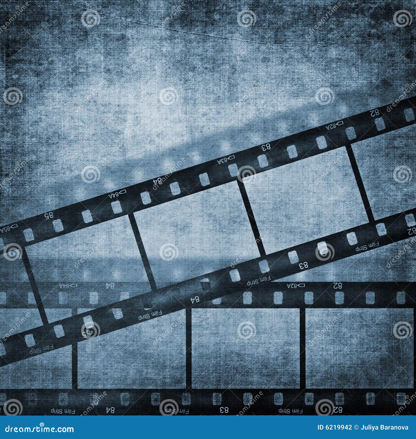 Grunge Film Strip Effect Backgrounds Stock Photography - Image: 6219942