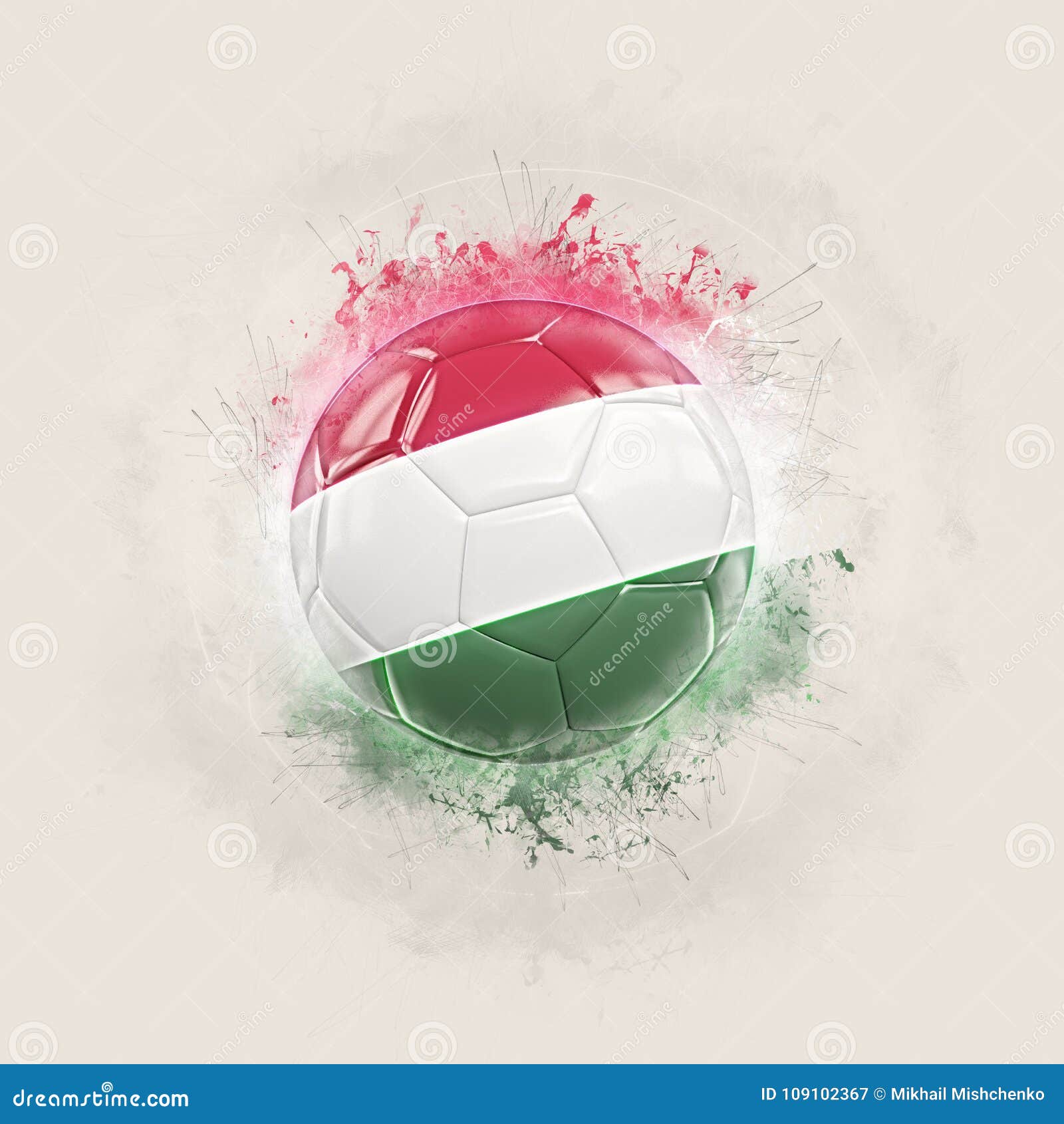 soccer football pin / badge - Hungary