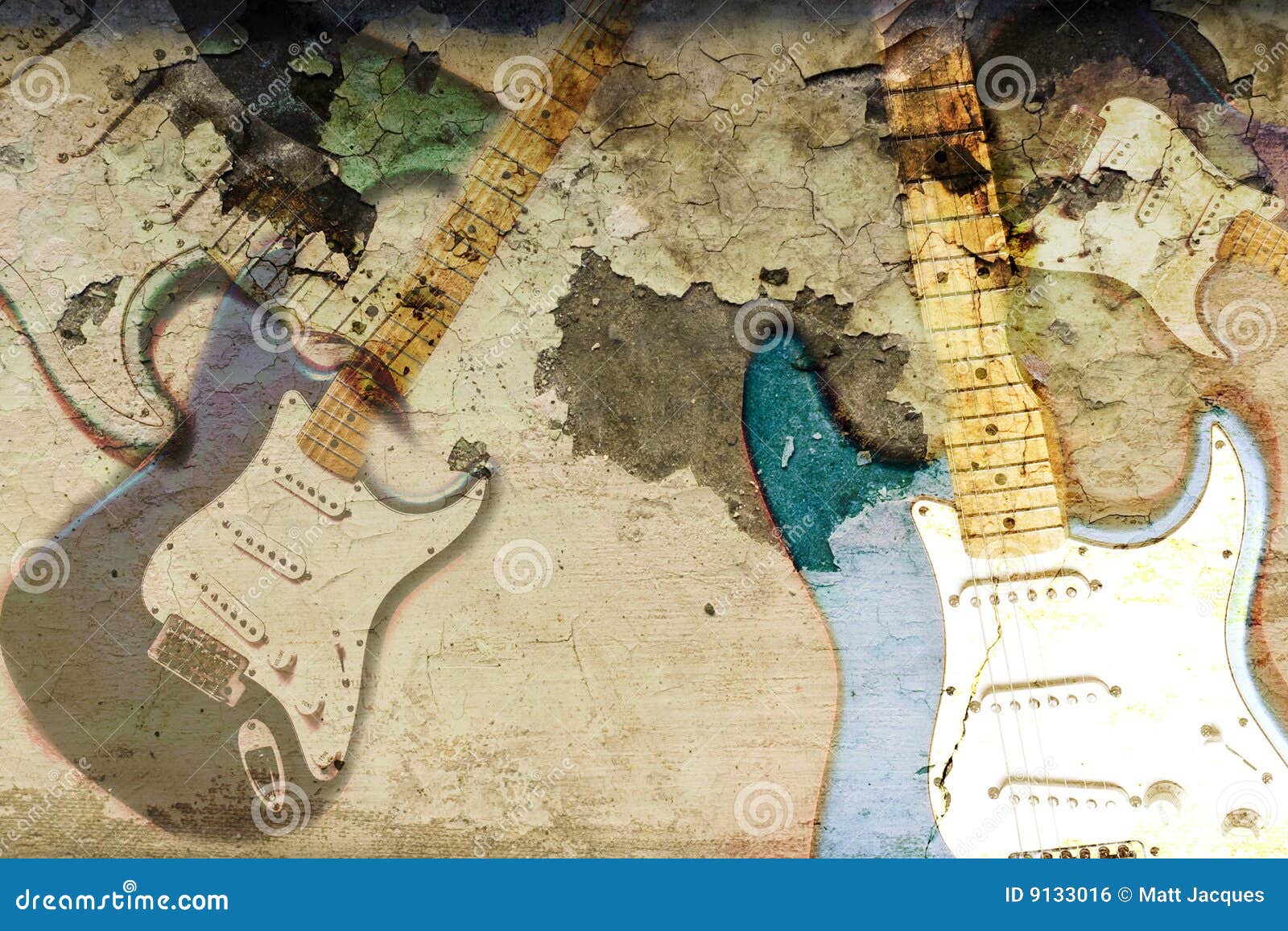 Grunge Guitar Background Texture. Stock Photo Image of metal