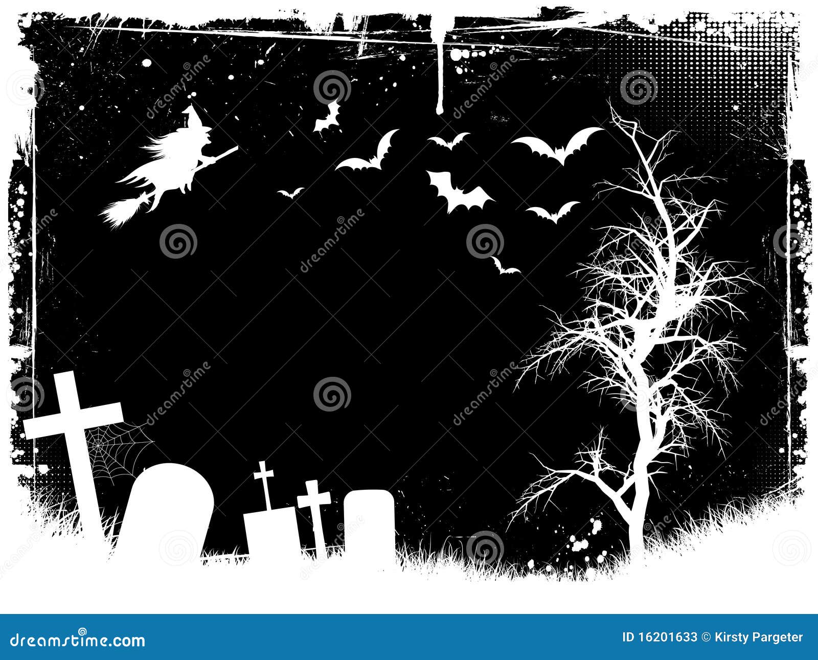 Grunge Halloween Background Stock Vector - Illustration of background
