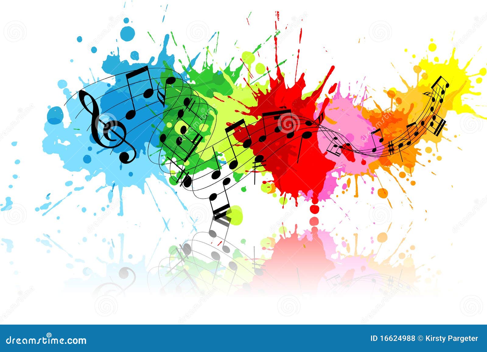 Grunge music stock vector. Illustration of gradient, music 16624988