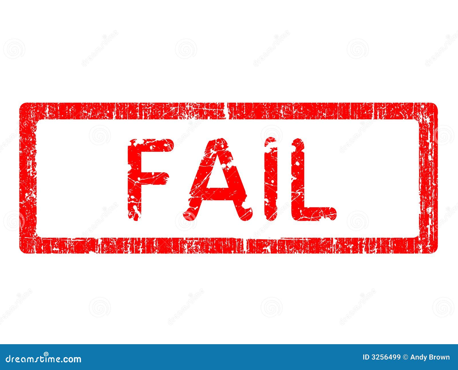 failure stamp