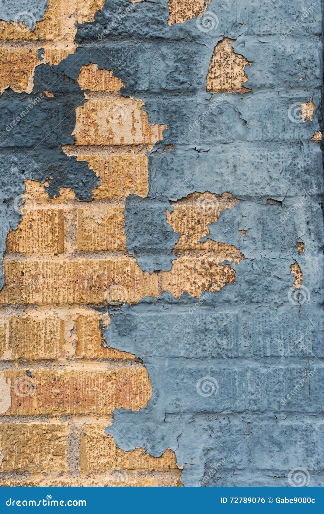 Grunge Paint Brick Wall Texture Stock Photo Image of grunge, closeup 72789076