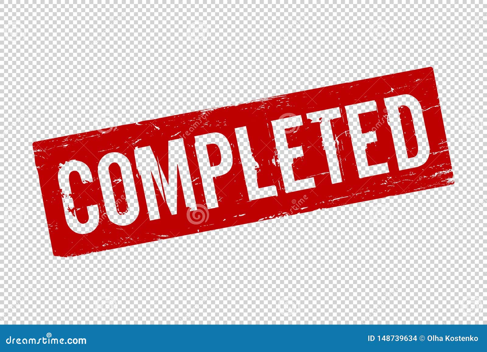 Completed Stamp No Background