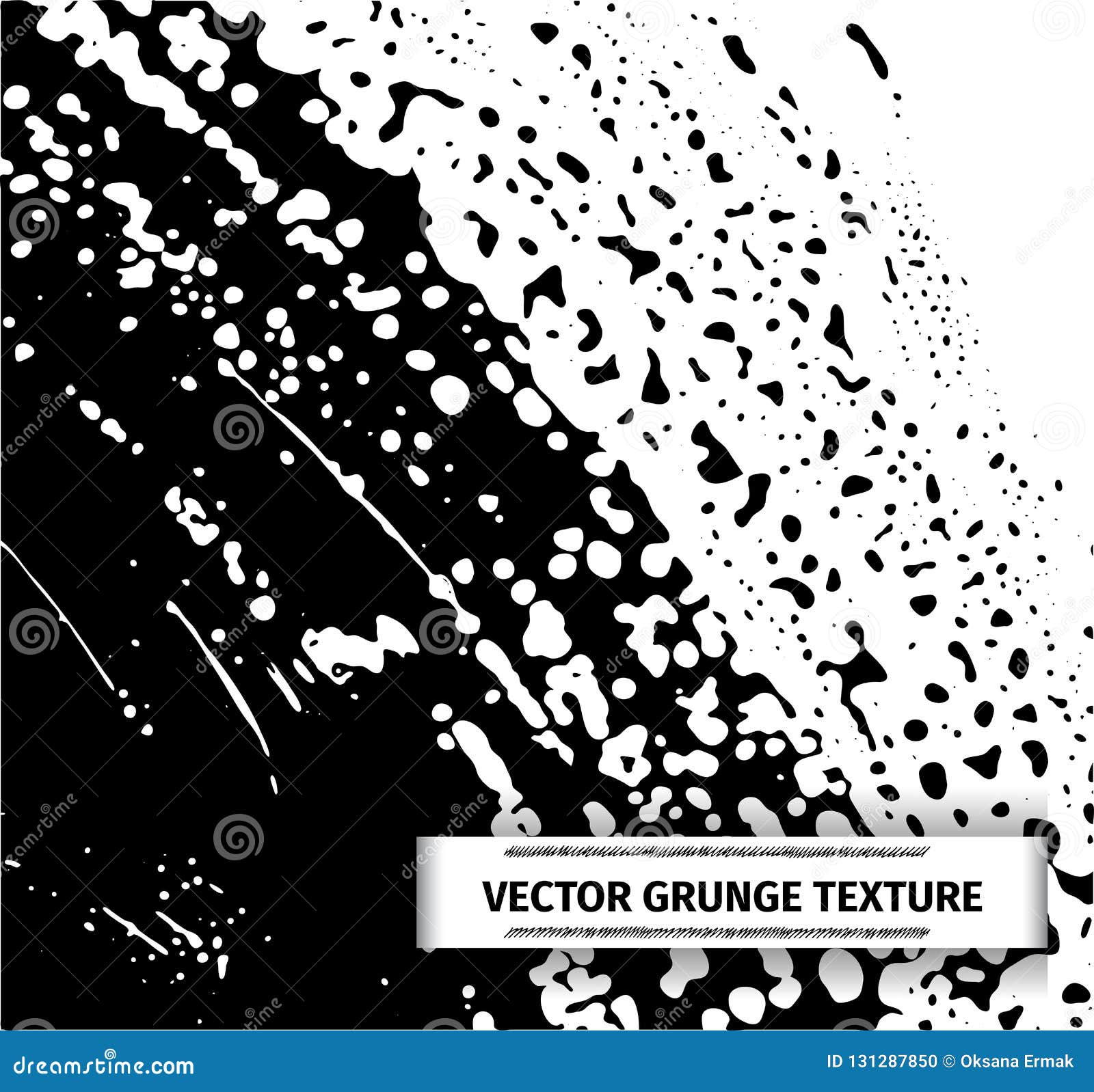 grunge  texture of spilled sauce or smeared black paint