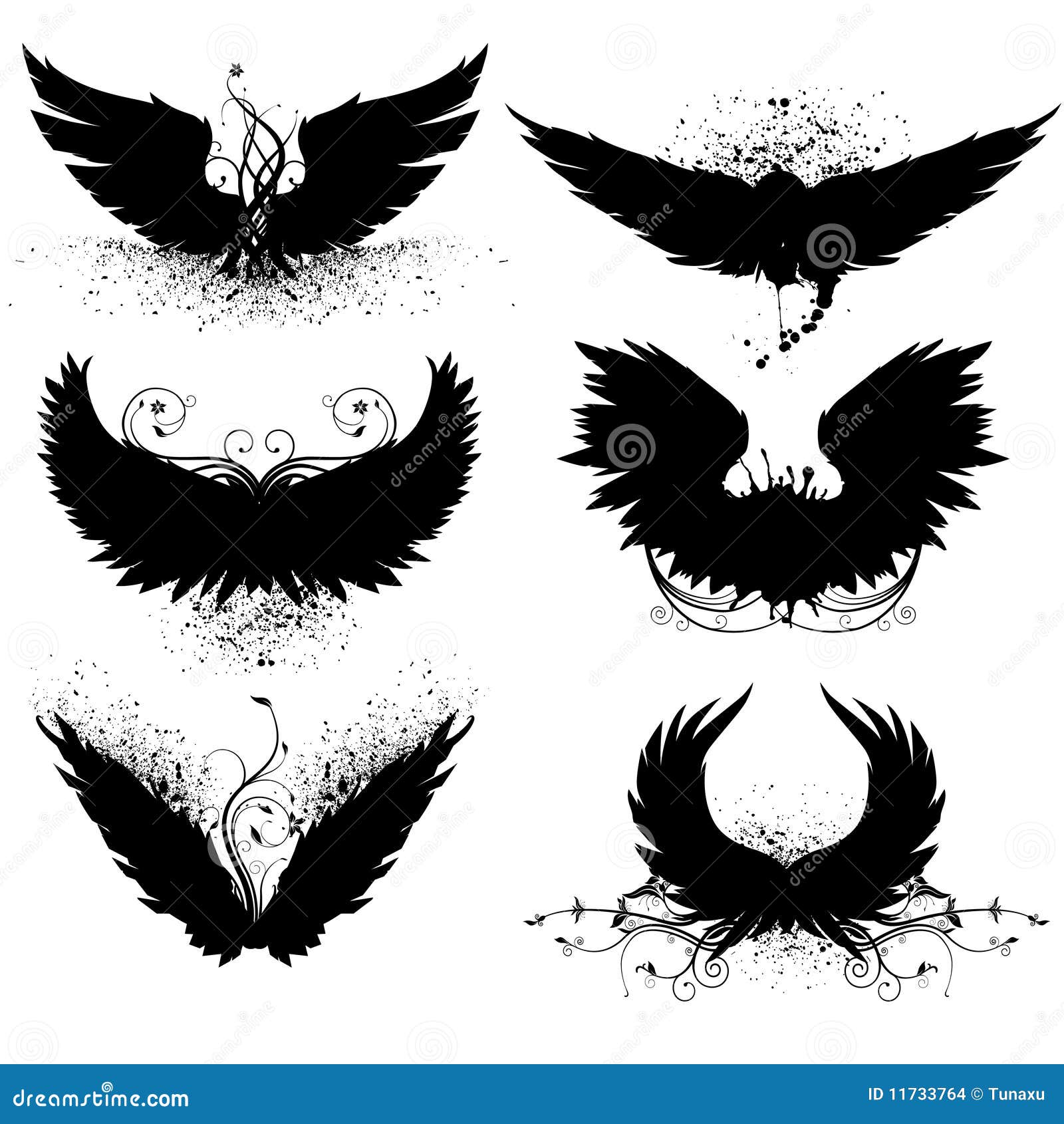 shirt vector icon vector. Image silhouette design Grunge stock wing of