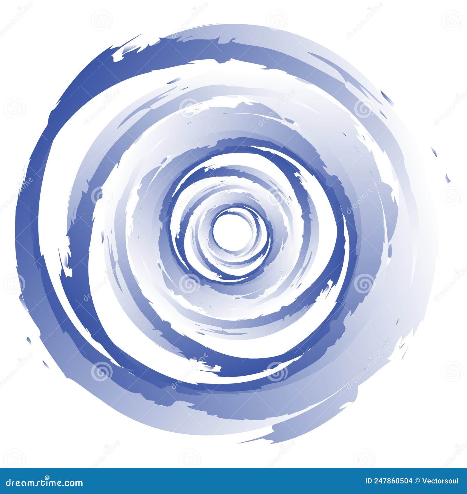 Grungy, Textured Circle Element. Circular Splatter Shape Stock Vector
