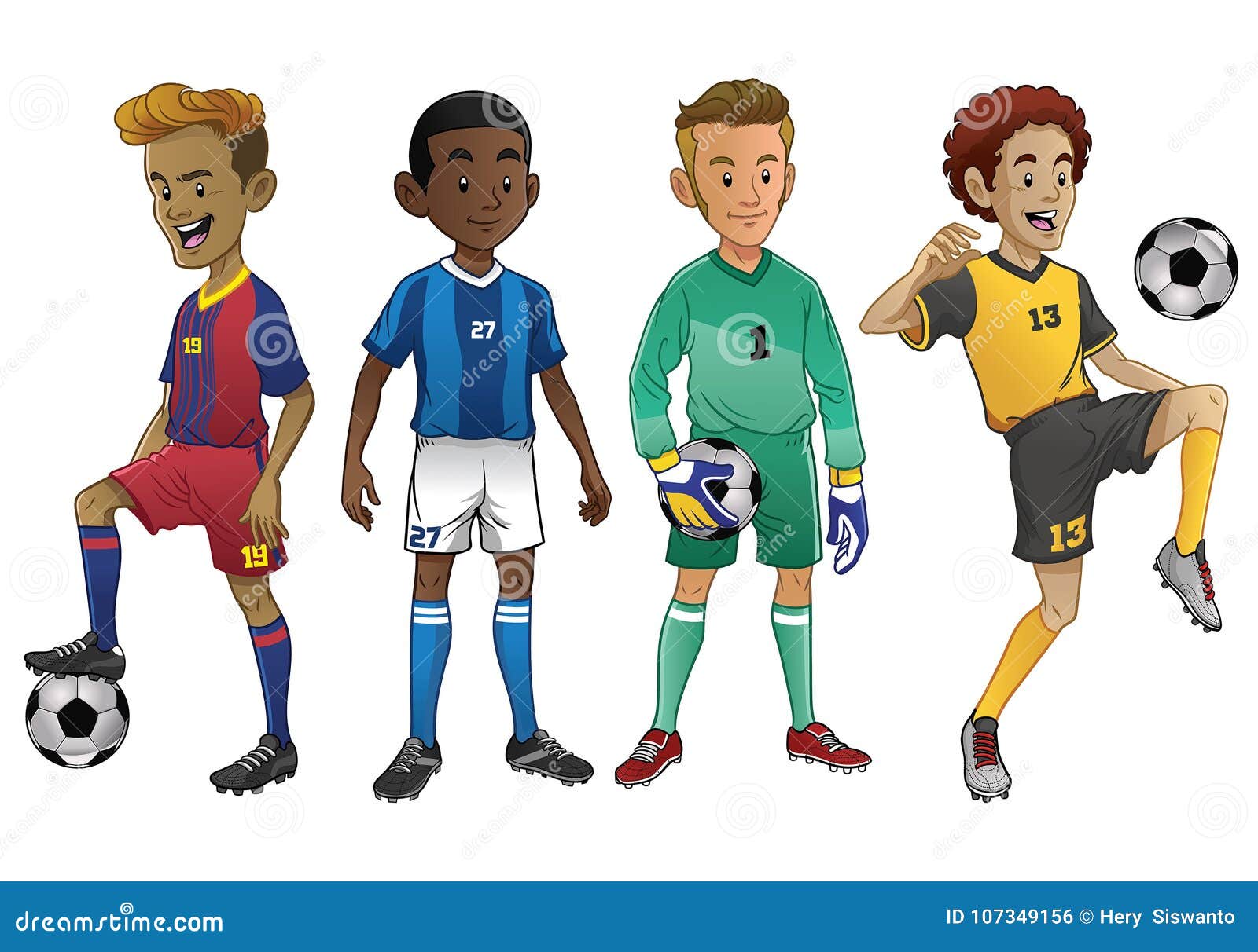 Página 2  Vetores e ilustrações de Jogo futebol infantil para